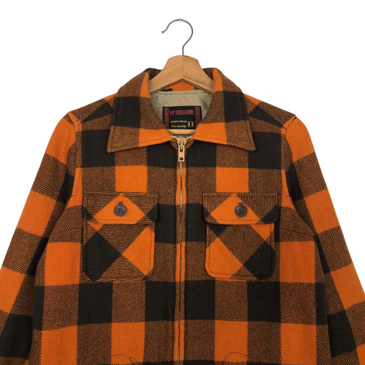 Japanese Brand 🔥VINTAGE WOOL CHORE JACKET MCGREGOR TARTAN ISSEY MIYAKE Size US M / EU 48-50 / 2 - 5 Thumbnail
