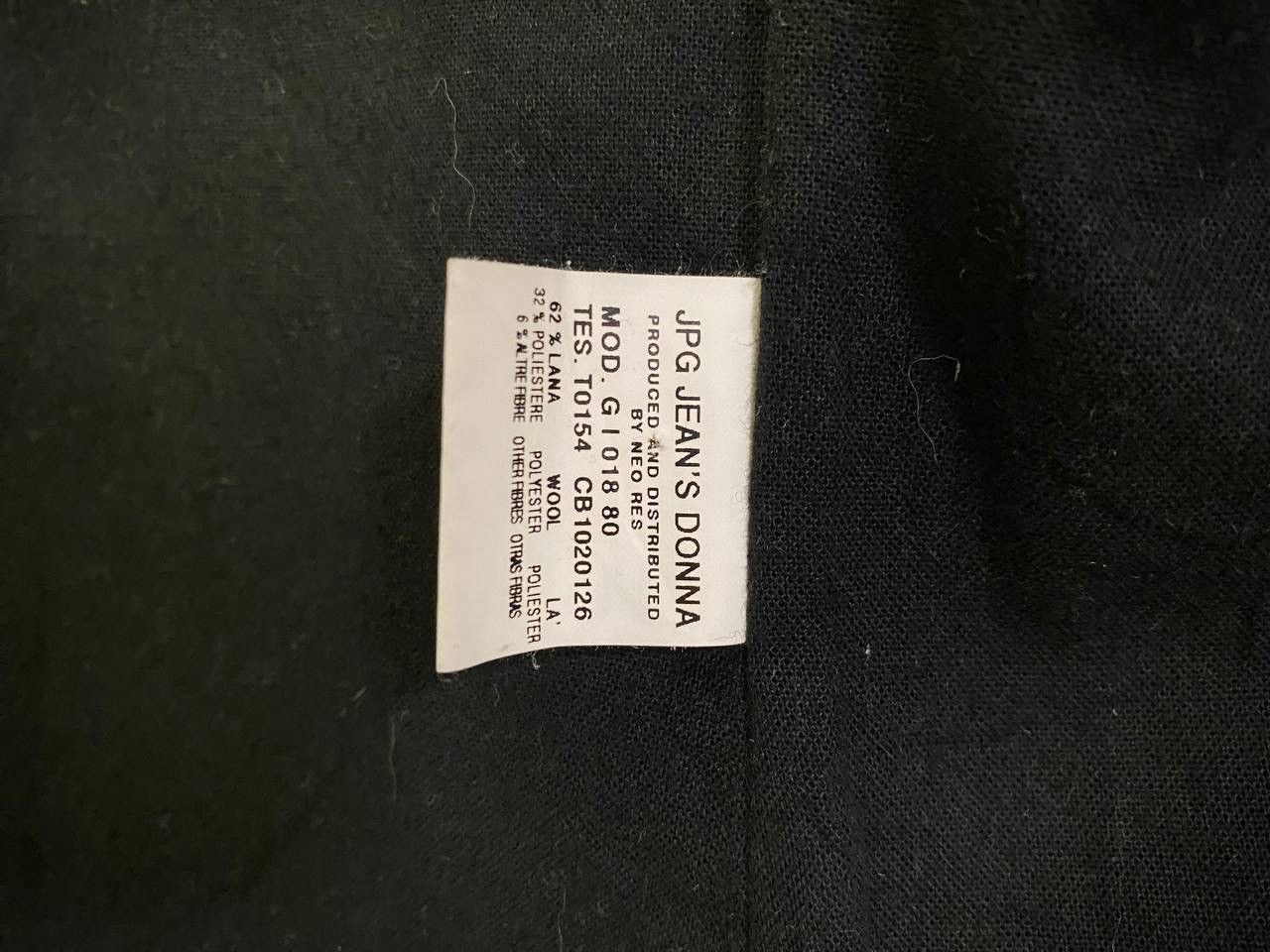 Jean Paul Gaultier Wool And Denim Women’s Jacket M Size M / US 6-8 / IT 42-44 - 7 Thumbnail