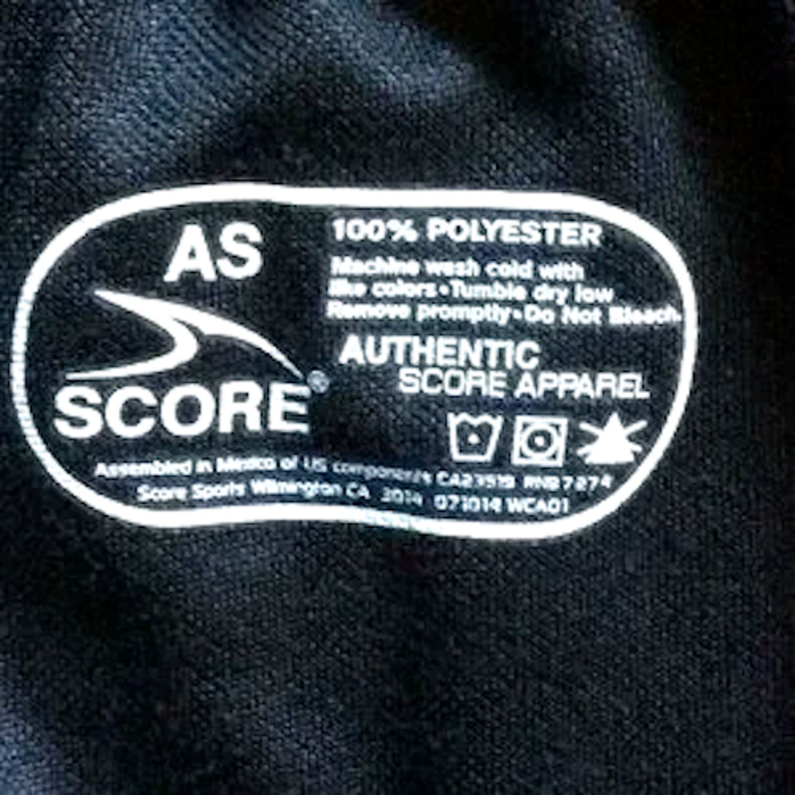 Other SCORE-BOYS ATHLETIC SHORTS BLACK WAIST APPROX 26" Size US 26 / EU 42 - 4 Thumbnail