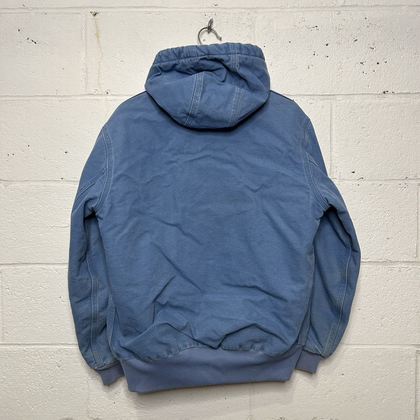 Carhartt Vintage Carhartt Hooded Active Jacket “French Blue” WJ130 Size M / US 6-8 / IT 42-44 - 2 Thumbnail