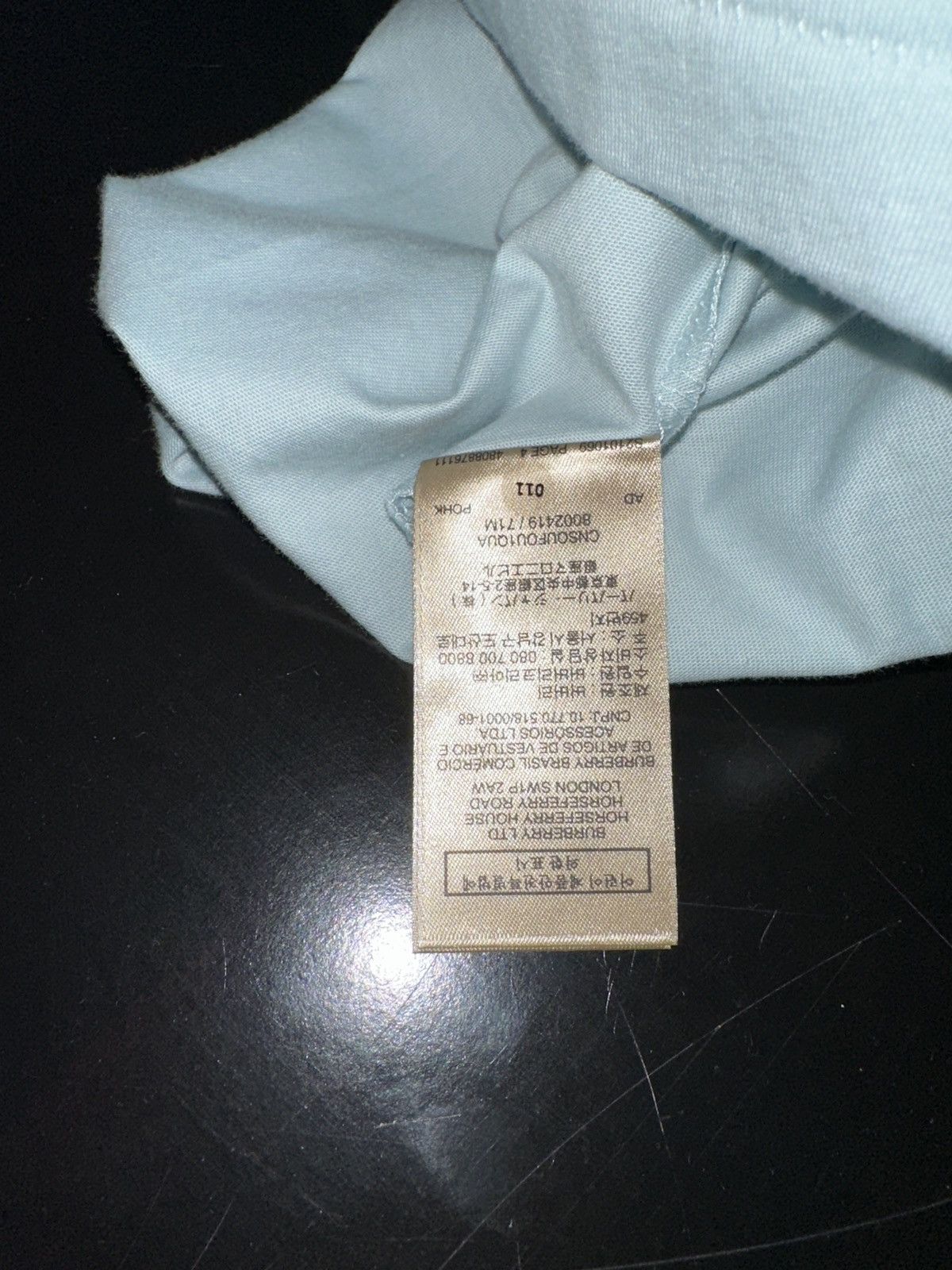 Burberry Blue Burberry shirt SIZE XXL Size US XXL / EU 58 / 5 - 3 Thumbnail