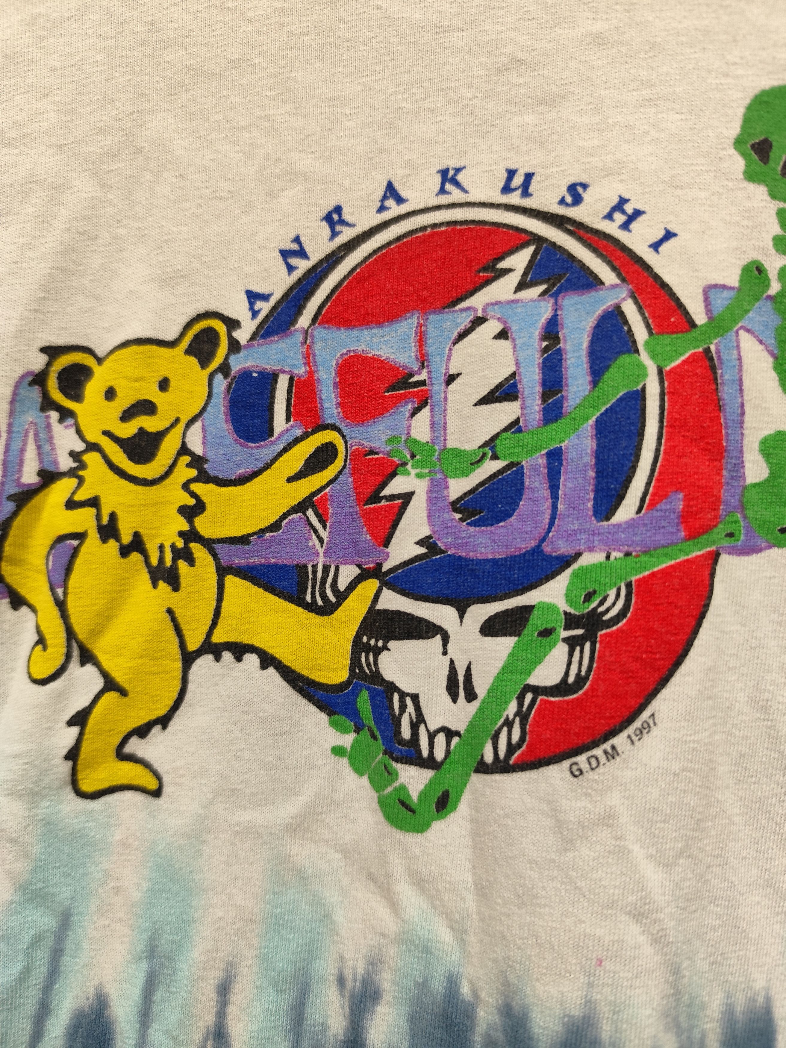Grateful Dead Vintage 1997 band grateful dead tee Size US M / EU 48-50 / 2 - 4 Thumbnail