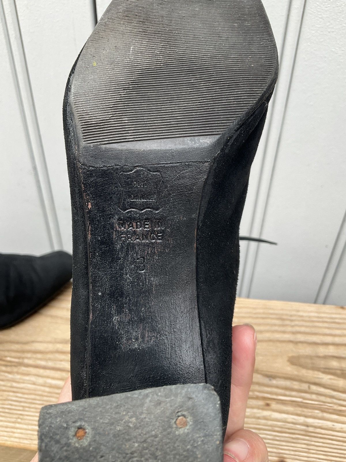 Vintage JB Martin black ankleboots Size US 5 / IT 35 - 10 Thumbnail