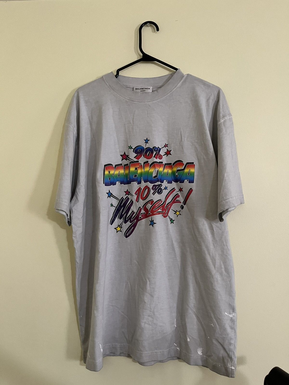 Balenciaga Balenciaga 90/10 Vintage T-Shirt Size US S / EU 44-46 / 1 - 1 Thumbnail