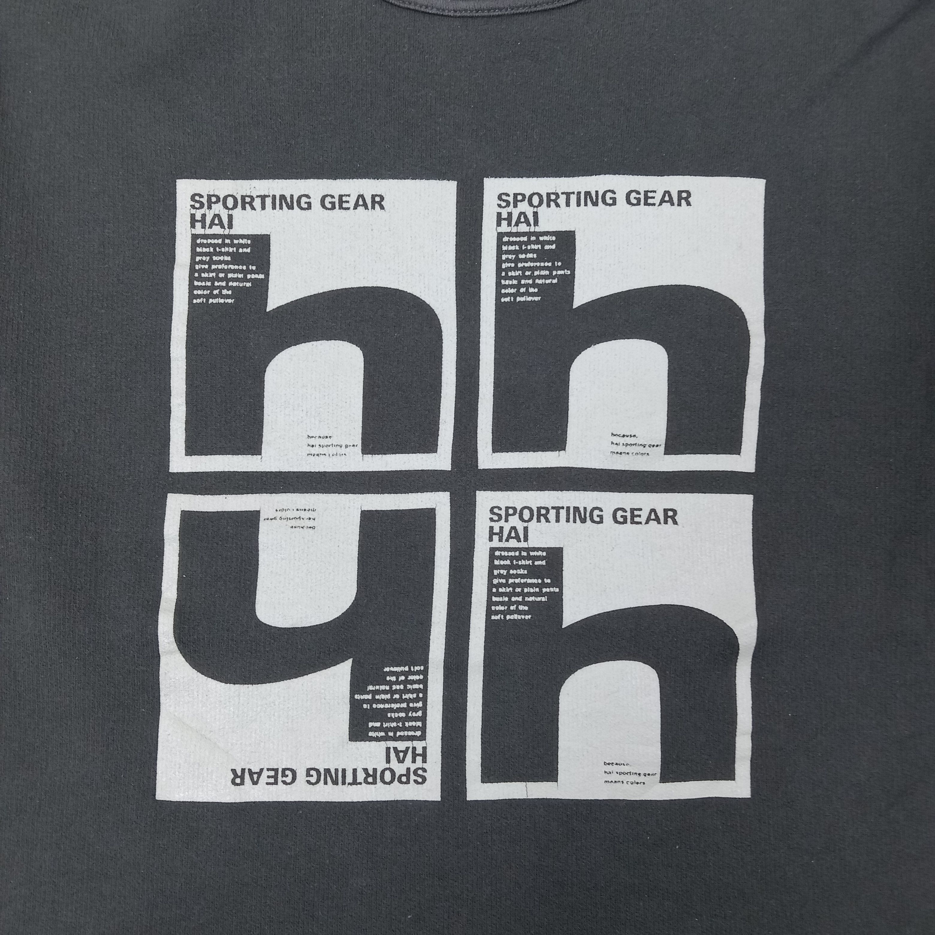 Hai Sporting Gear Hai Sporting Gear by Issey Miyake Japan Brand Tshirt C249N28 Size US L / EU 52-54 / 3 - 2 Thumbnail