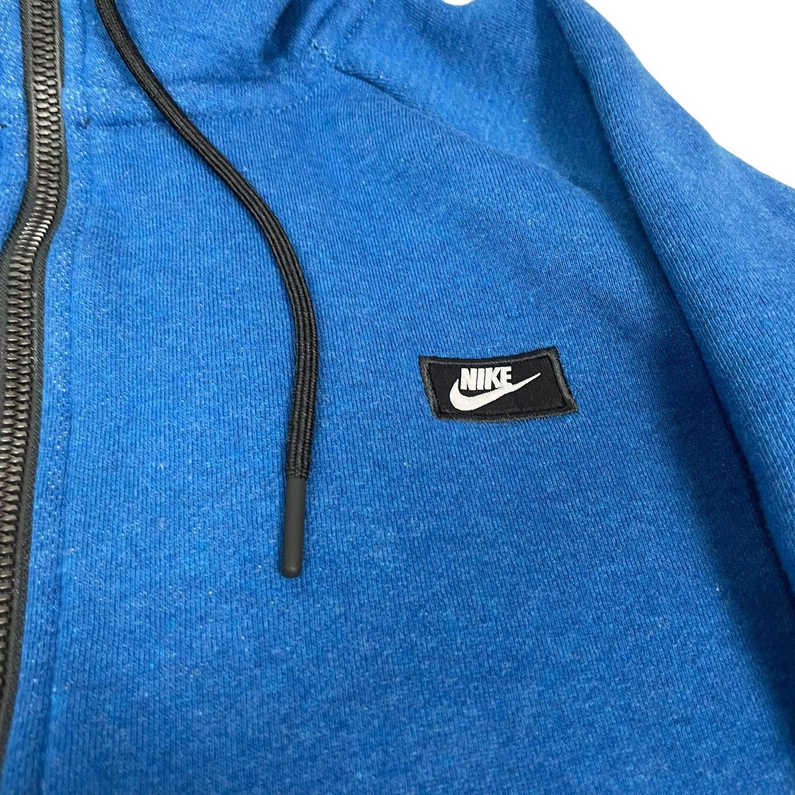 Nike Nike Sportswear Tech Mens Blue Cotton Full Zip Hoodie Medium Size US M / EU 48-50 / 2 - 4 Thumbnail