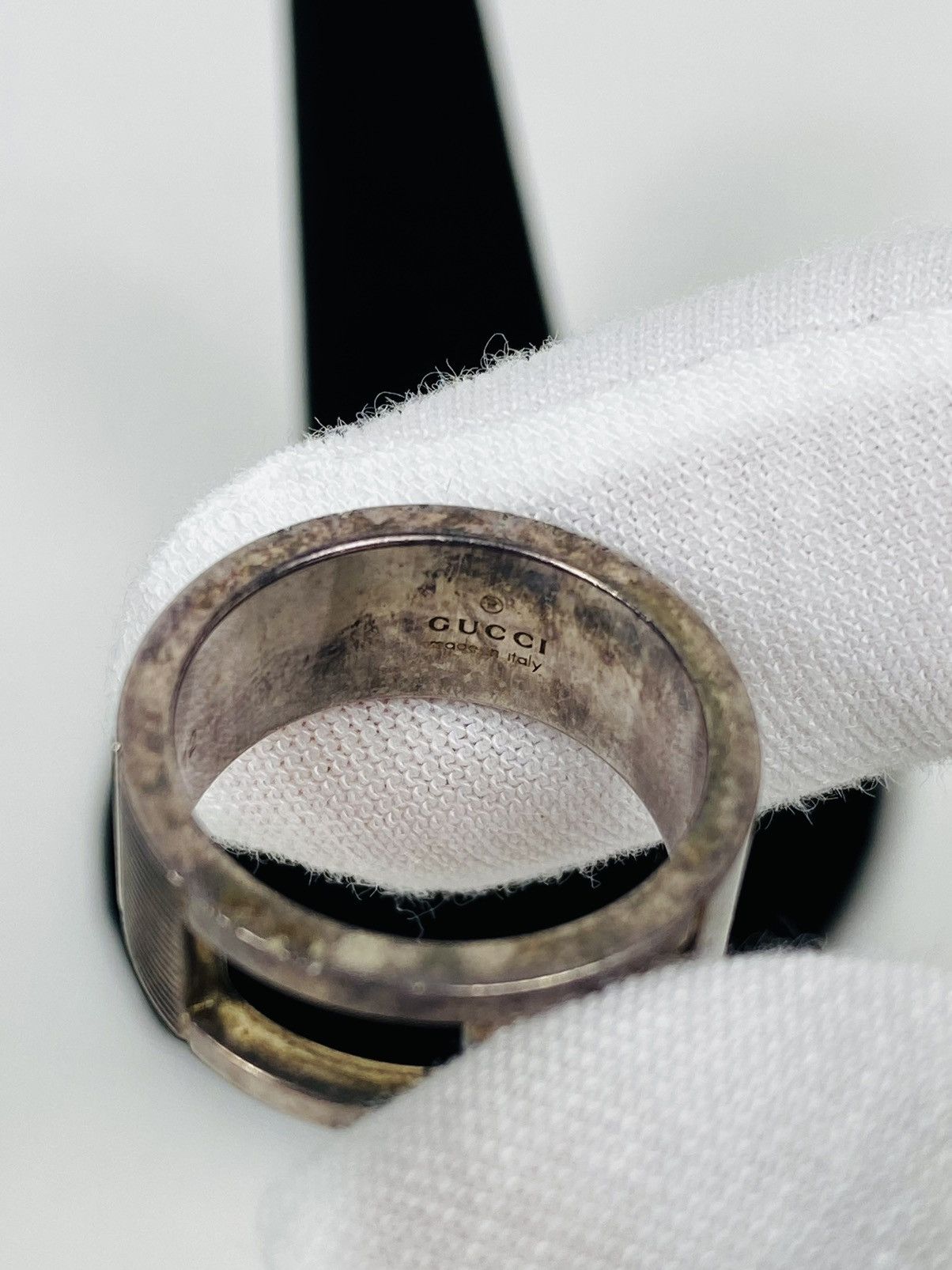 Gucci Gucci .925 Silver G Ring Size IT 12 Size ONE SIZE - 4 Thumbnail