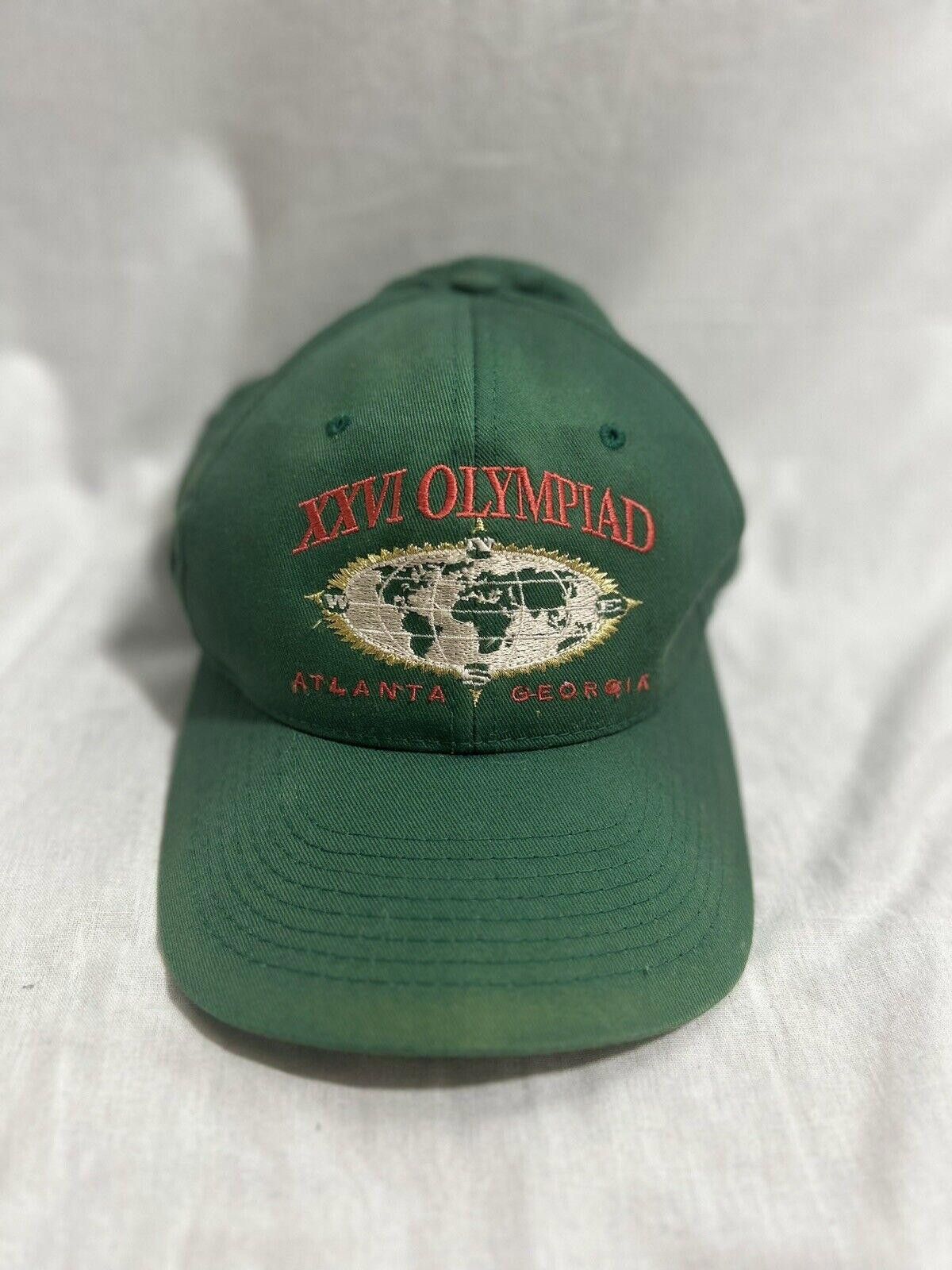 Hanes Vintage 1996 XXVI Olympiad Atlanta Georgia Olympic Games Hat Size ONE SIZE - 1 Thumbnail