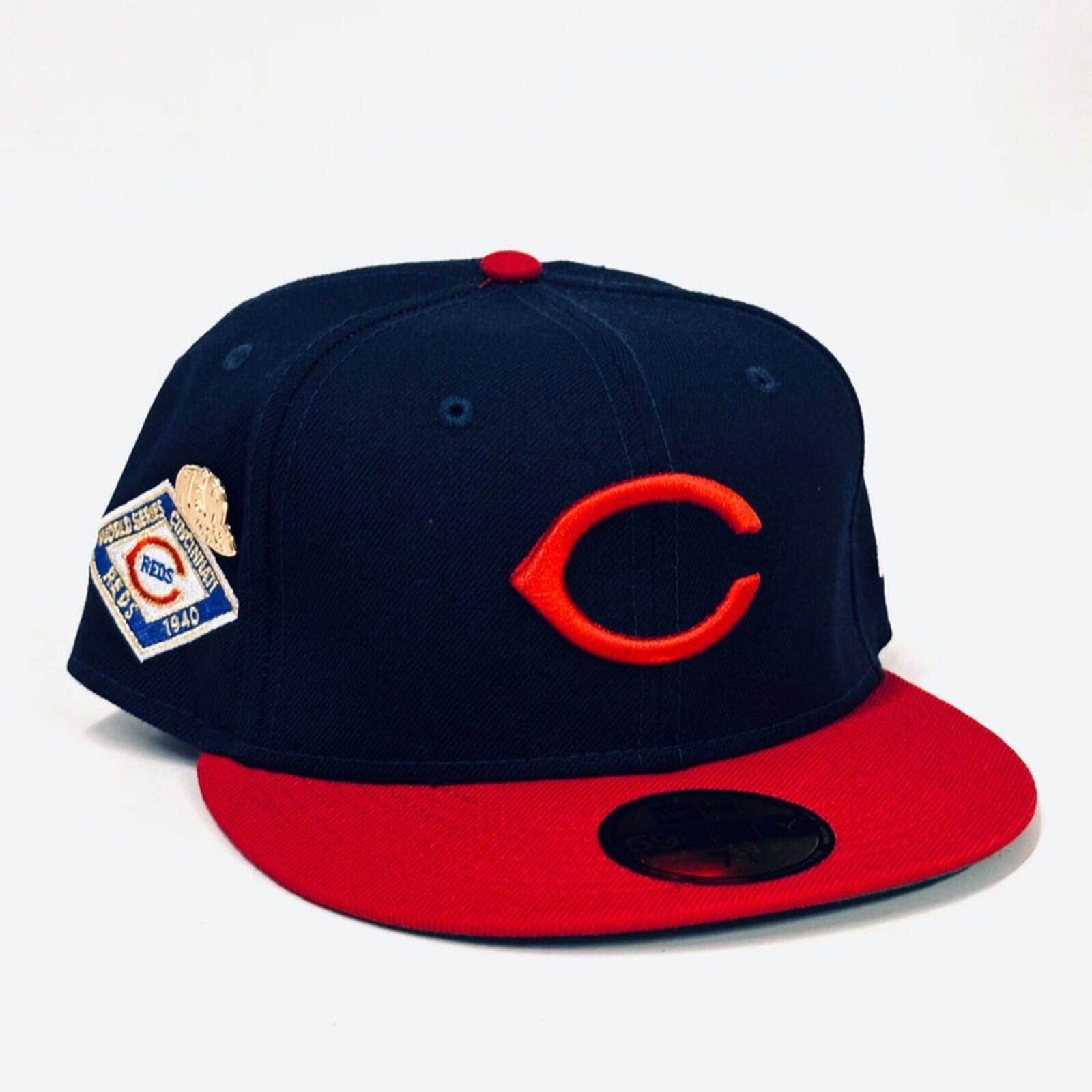 New Era New Era Cincinnati Reds 1940 World Series Pin 59FIFTY 7 1/4 Size ONE SIZE - 1 Thumbnail