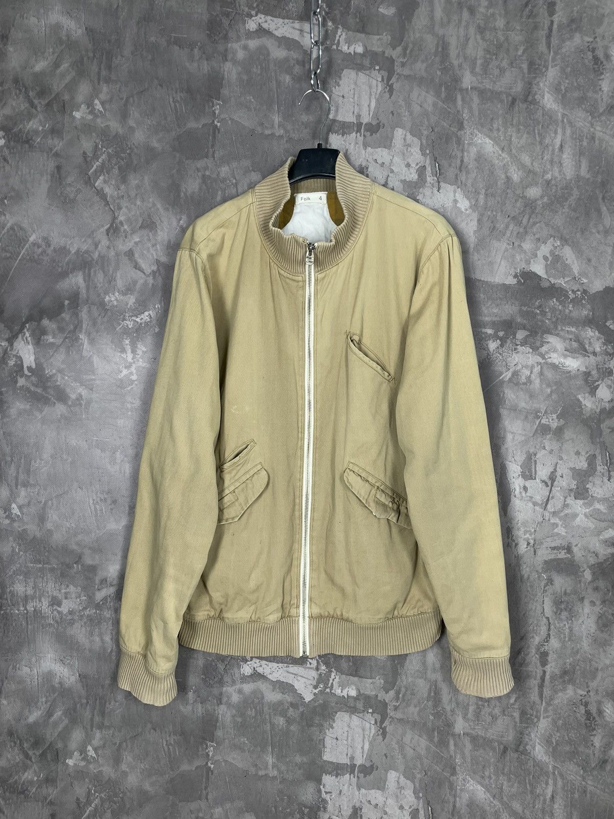 Folk × Japanese Brand Folk Japanese Materials Made Cotton Heavy Avant Garde Jacket Size US XL / EU 56 / 4 - 1 Thumbnail