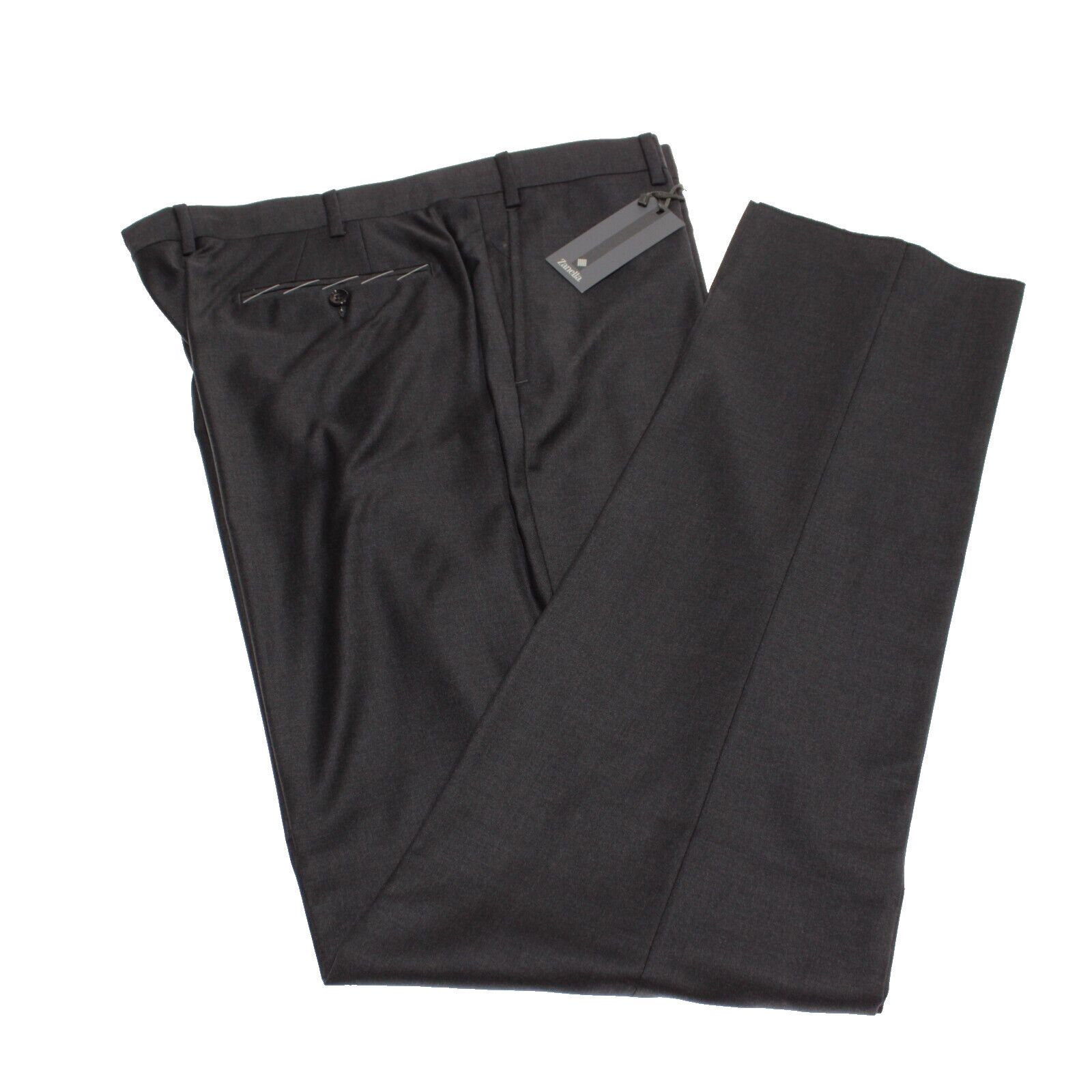 Zanella Zanella New with tags Dress Pants Size 40 US In Gray Size US 40 / EU 56 - 2 Thumbnail
