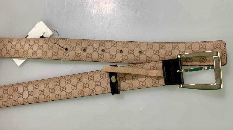Gucci Gucci GG Guccified Black Leather Belt 100 40 NEW Size 40 - 10 Thumbnail