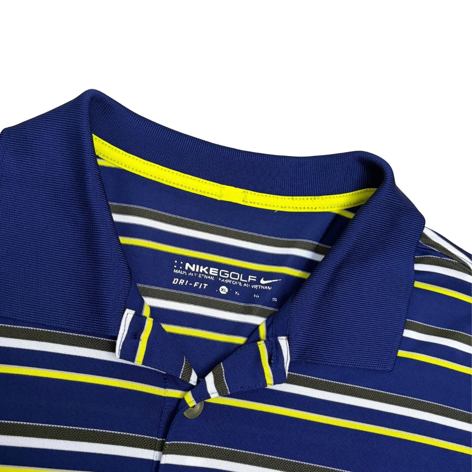 Nike NIKE GOLF Polo Shirt Vintage Y2K Striped Business Tee XL Size US XL / EU 56 / 4 - 3 Thumbnail