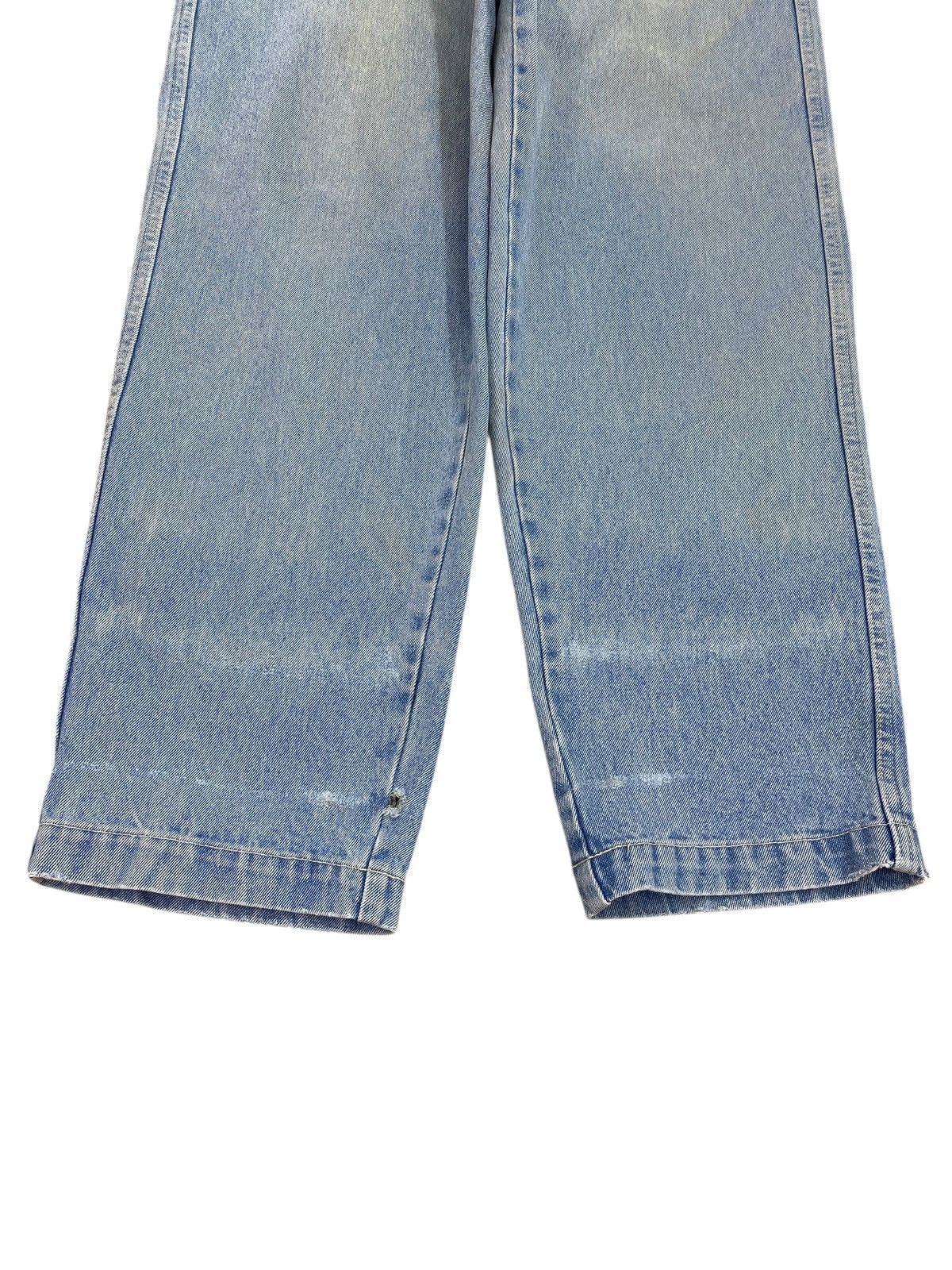 Japanese Brand Japanese Brand Washed Blue Straight Leg Jeans Size US 31 - 5 Thumbnail
