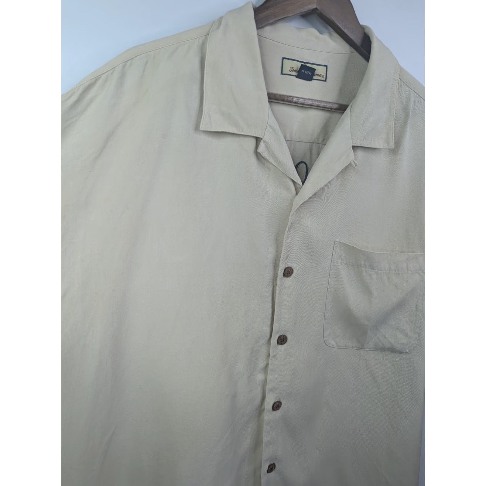 Tommy Bahama VINTAGE Tommy Bahama Shirt Men's XL Embroidered Sail Fast Live Slow 100% Silk Hawaiian Beach Nautical Shirt Size US XL / EU 56 / 4 - 6 Thumbnail