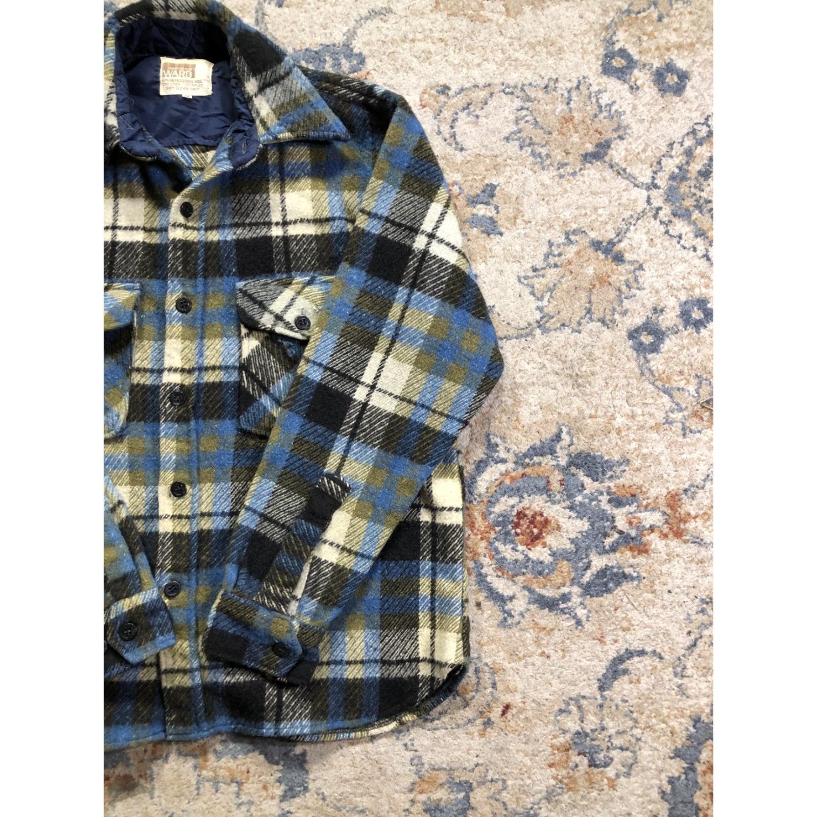 Vintage VINTAGE Montgomery Ward Jacket Mens M Plaid Wool Quilted Lined Flannel Size US M / EU 48-50 / 2 - 4 Thumbnail