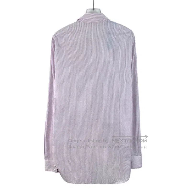 Dior Dior Size37 24 pink vertical stripe logo letter printed cot Size XS / US 0-2 / IT 36-38 - 2 Thumbnail