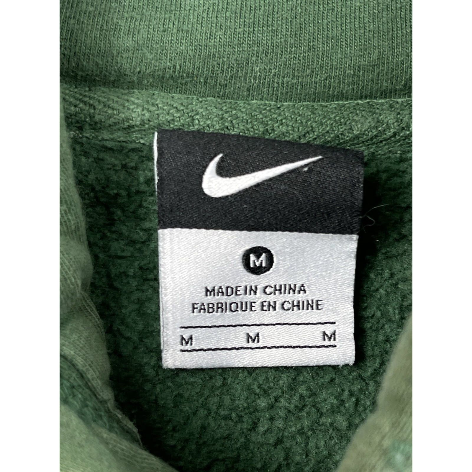 Nike VINTAGE Nike Miami Hurricanes Hoodie Sweatshirt Mens Center Swoosh College Football M Green Logo Pullover Hooded Football Mens Size US M / EU 48-50 / 2 - 3 Thumbnail