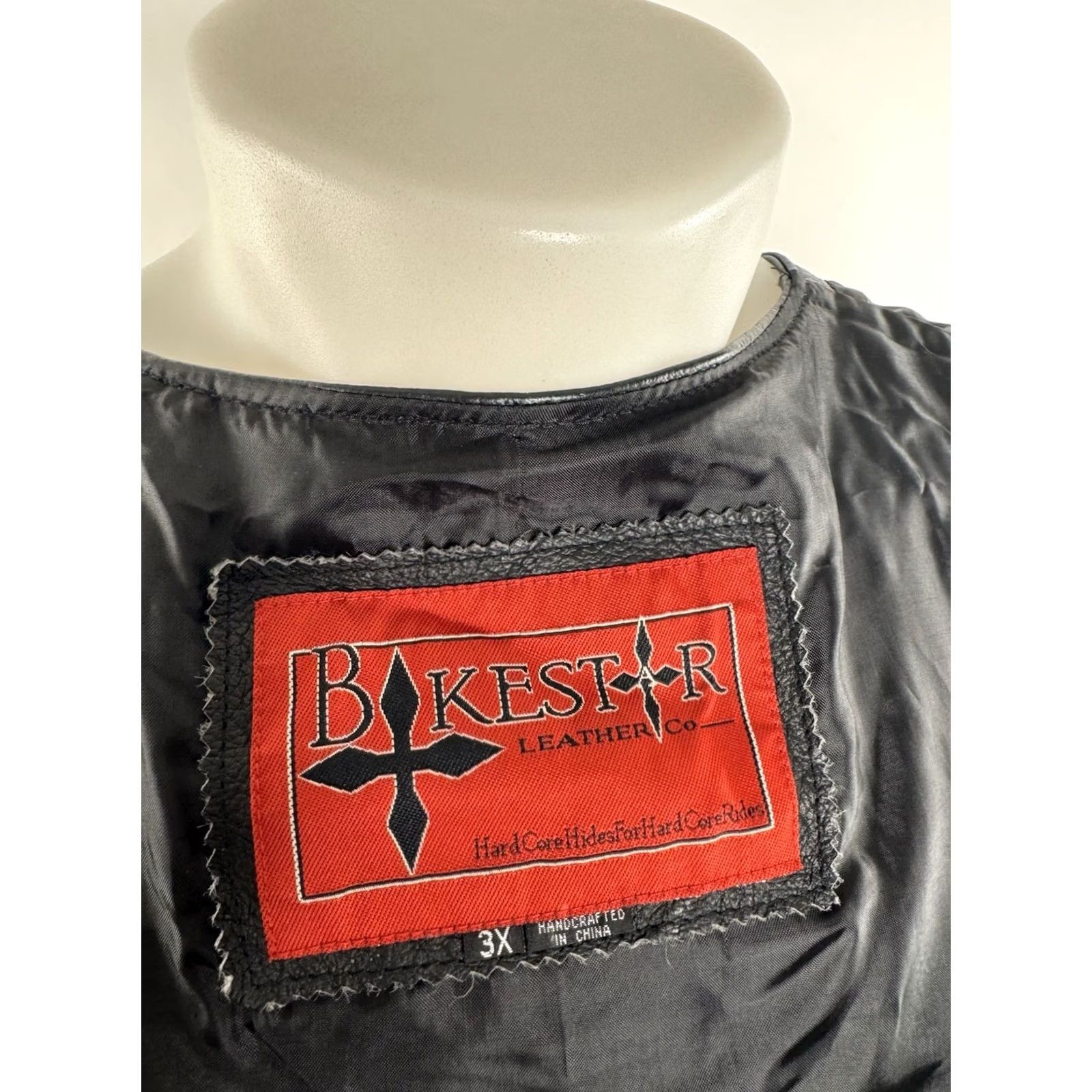 Vintage Nike Shirt USA Embroidered Leather Mens 3XL Vest Biker Independence Day Leather USA Size US XXL / EU 58 / 5 - 5 Thumbnail