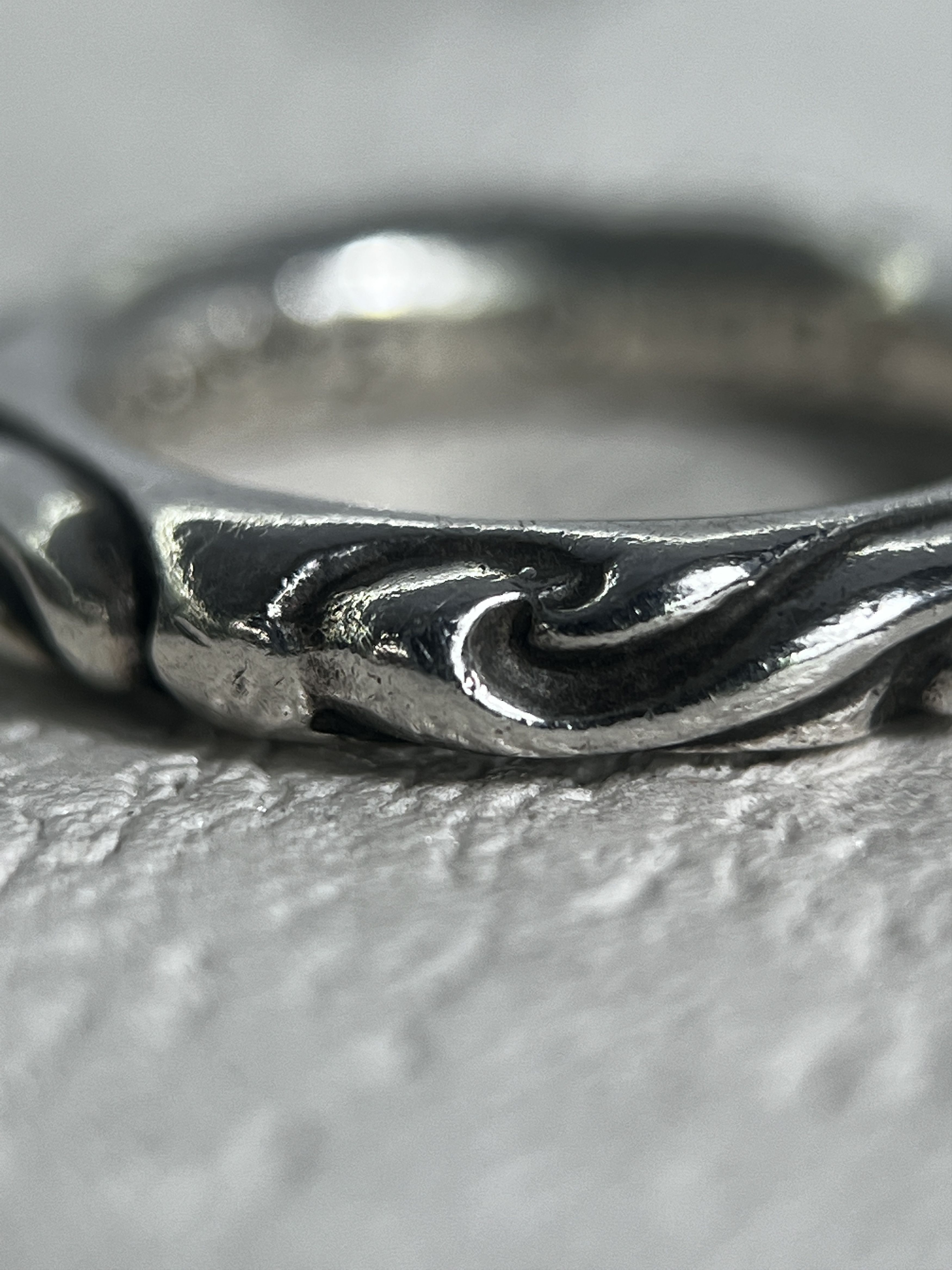 Chrome Hearts Chrome Hearts Scroll Band Ring Silver US6.5 JP13 Size ONE SIZE - 4 Thumbnail