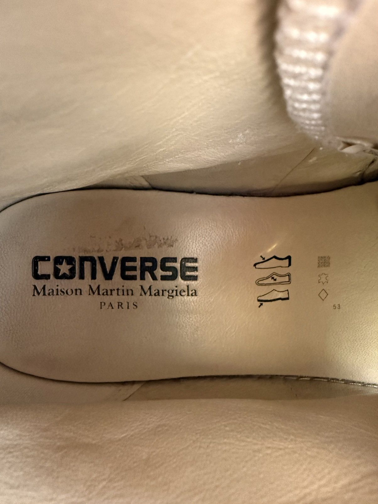 Converse × Maison Margiela Maison Margiela x Converse Size US 8.5 / EU 41-42 - 6 Thumbnail