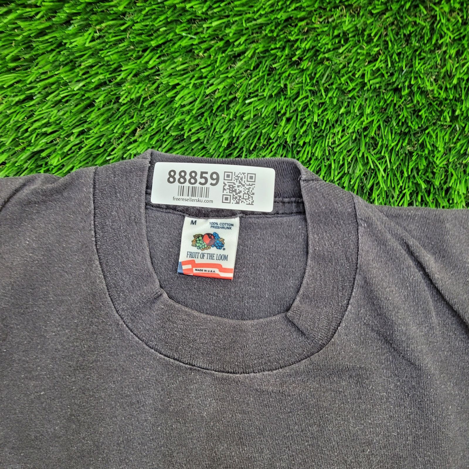 Fruit Of The Loom VTG 80s Alseep At The Wheel Band T-Shirt S/M Faded USA Size US M / EU 48-50 / 2 - 2 Thumbnail