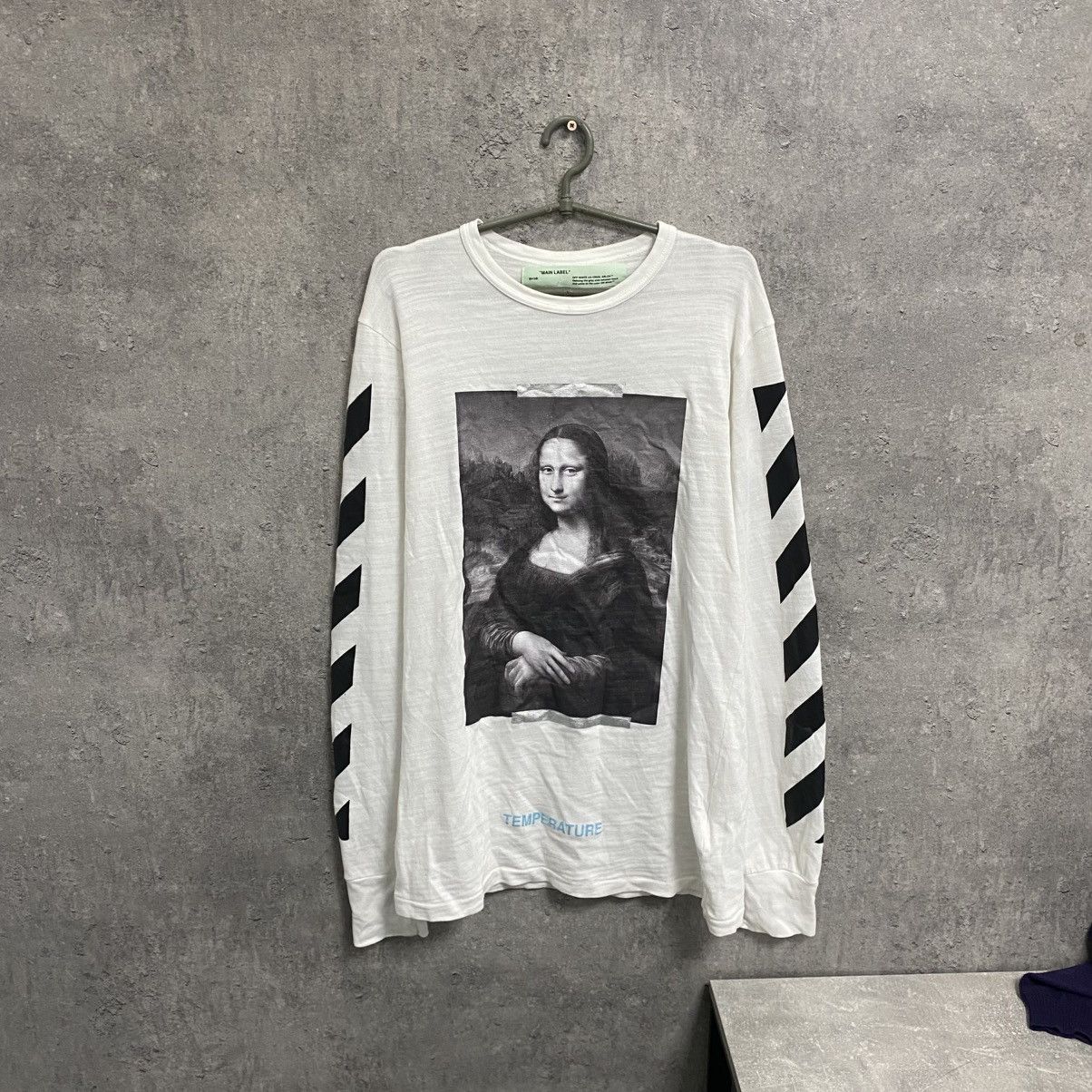 Off-White Off-White Mona Lisa Long Sleeve Tee Size US S / EU 44-46 / 1 - 1 Thumbnail
