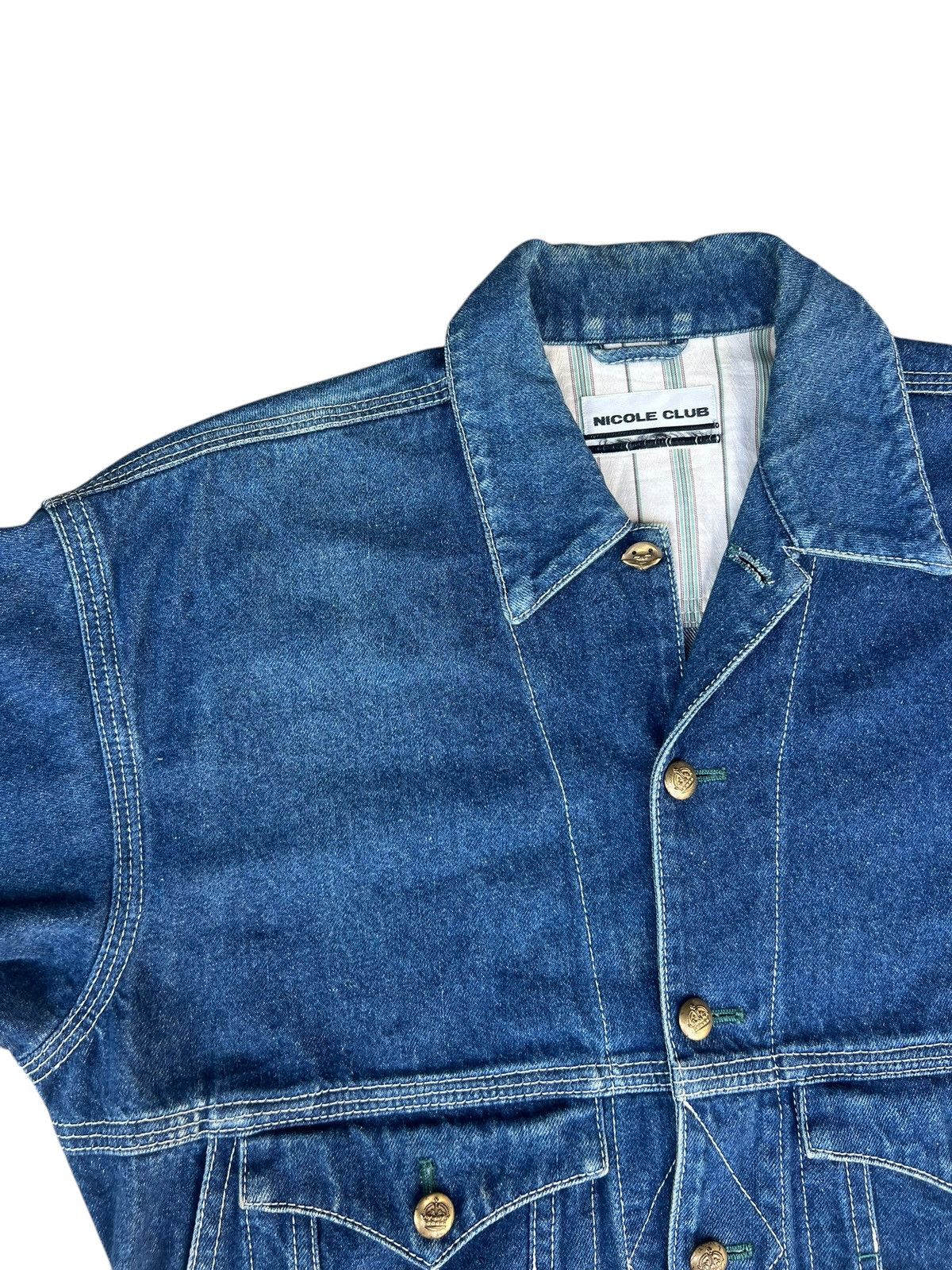 Nicole Club Vintage 90s Nicole Club Denim Jacket Size US M / EU 48-50 / 2 - 6 Thumbnail