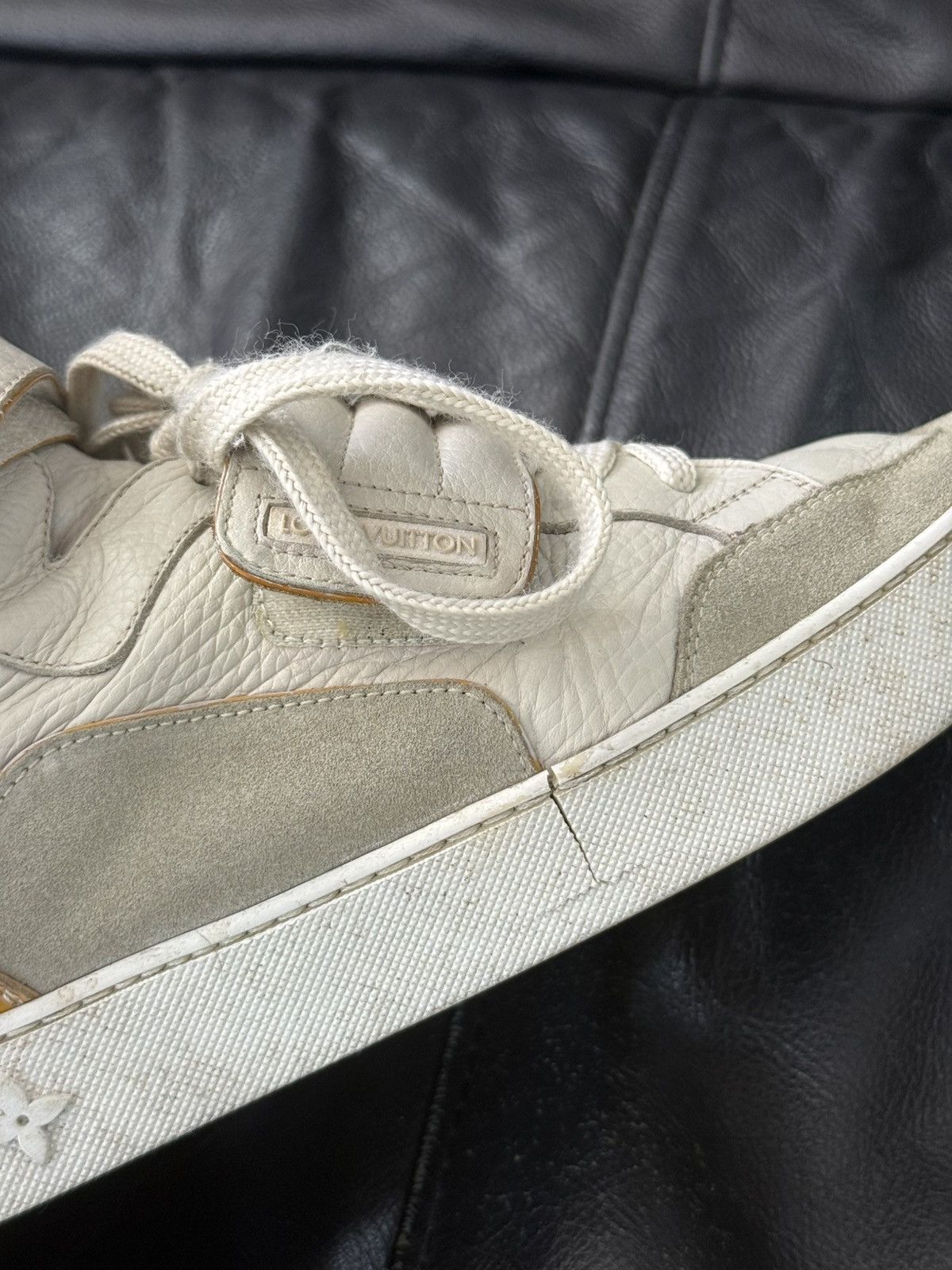 Kanye West × Louis Vuitton Louis Vuitton x Kanye West Jasper Cream Sneaker Size US 7.5 / EU 40-41 - 12 Thumbnail