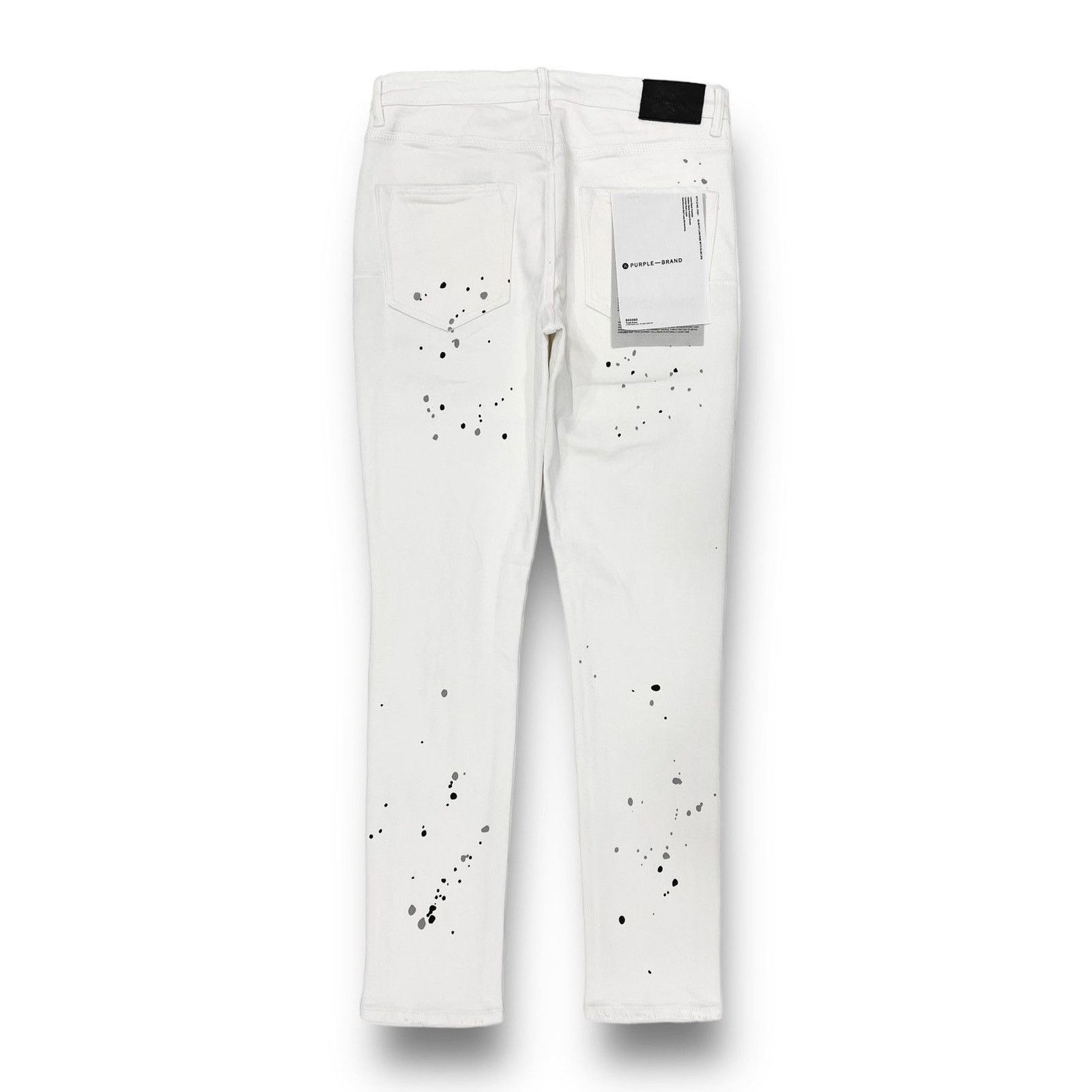 Purple PURPLE- P001- Optic White Paint Blowout Size US 33 - 2 Thumbnail