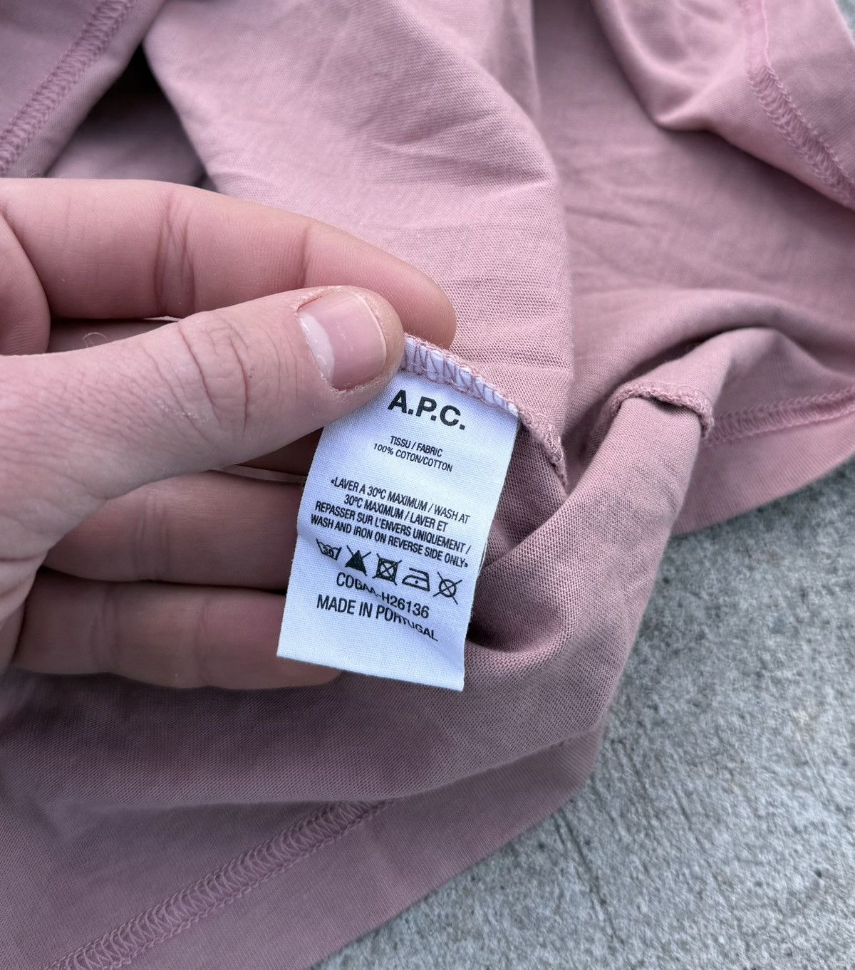 Other Vintage A.P.C luxury streetwear avantgarde track T-shirt Size US M / EU 48-50 / 2 - 7 Thumbnail
