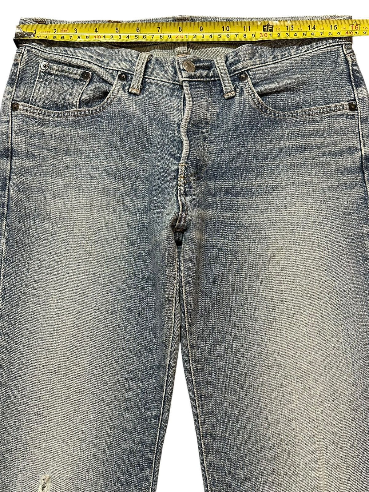 Edwin Vintage Edwin 800 Low Rise Faded Wash Style Flare Jeans Size US 31 - 11 Thumbnail