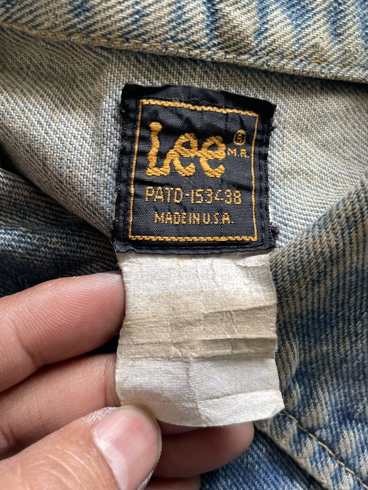 Lee Vintage 80’s Lee Riders Denim Jacket Size US S / EU 44-46 / 1 - 6 Thumbnail
