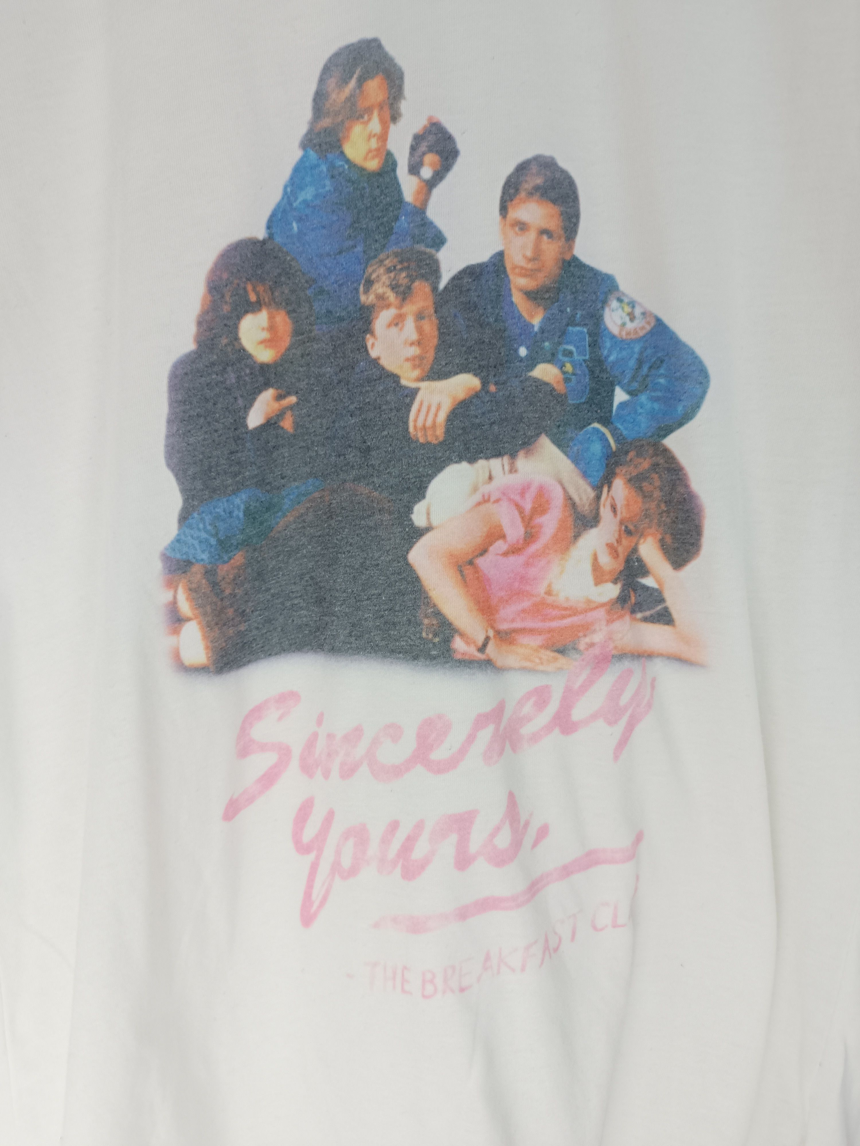 Vintage VINTAGE THE BREAKFAST CLUB SINCERELY YOURS FILM TEE Size US S / EU 44-46 / 1 - 7 Thumbnail