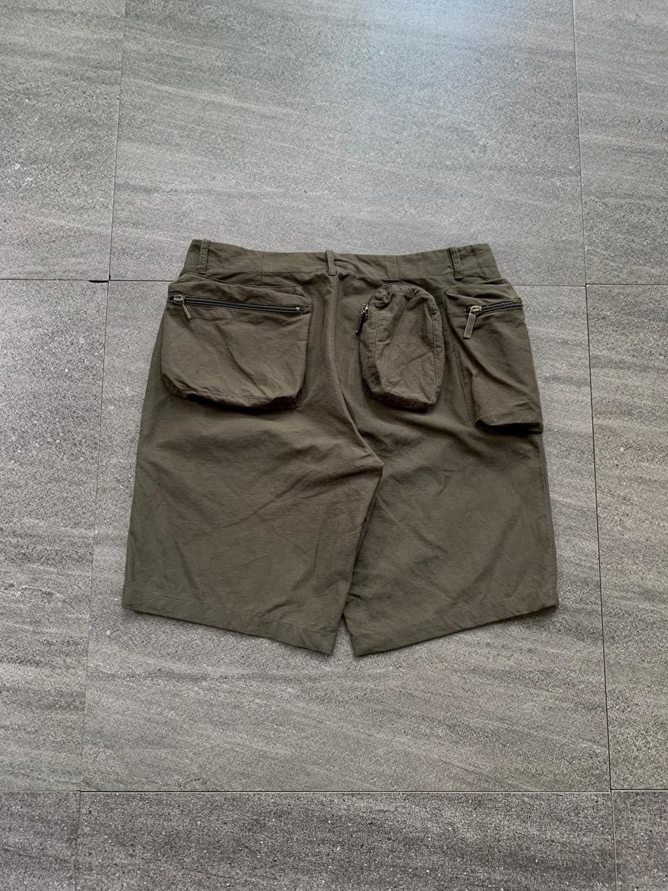 Dirk Bikkembergs FREE TAX! 2000s 3D Pocket Cargo Short Pants Size US 29 - 13 Thumbnail