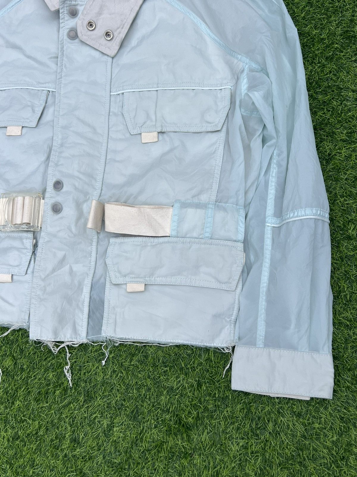 Acne Studios Acne Studios "Distressed Utility" Sheer Field Jacket-M EU/48 Size US M / EU 48-50 / 2 - 7 Thumbnail