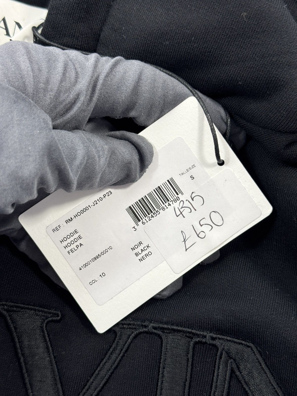 Lanvin LOGO EMBROIDERED HOODIE Size US S / EU 44-46 / 1 - 7 Thumbnail