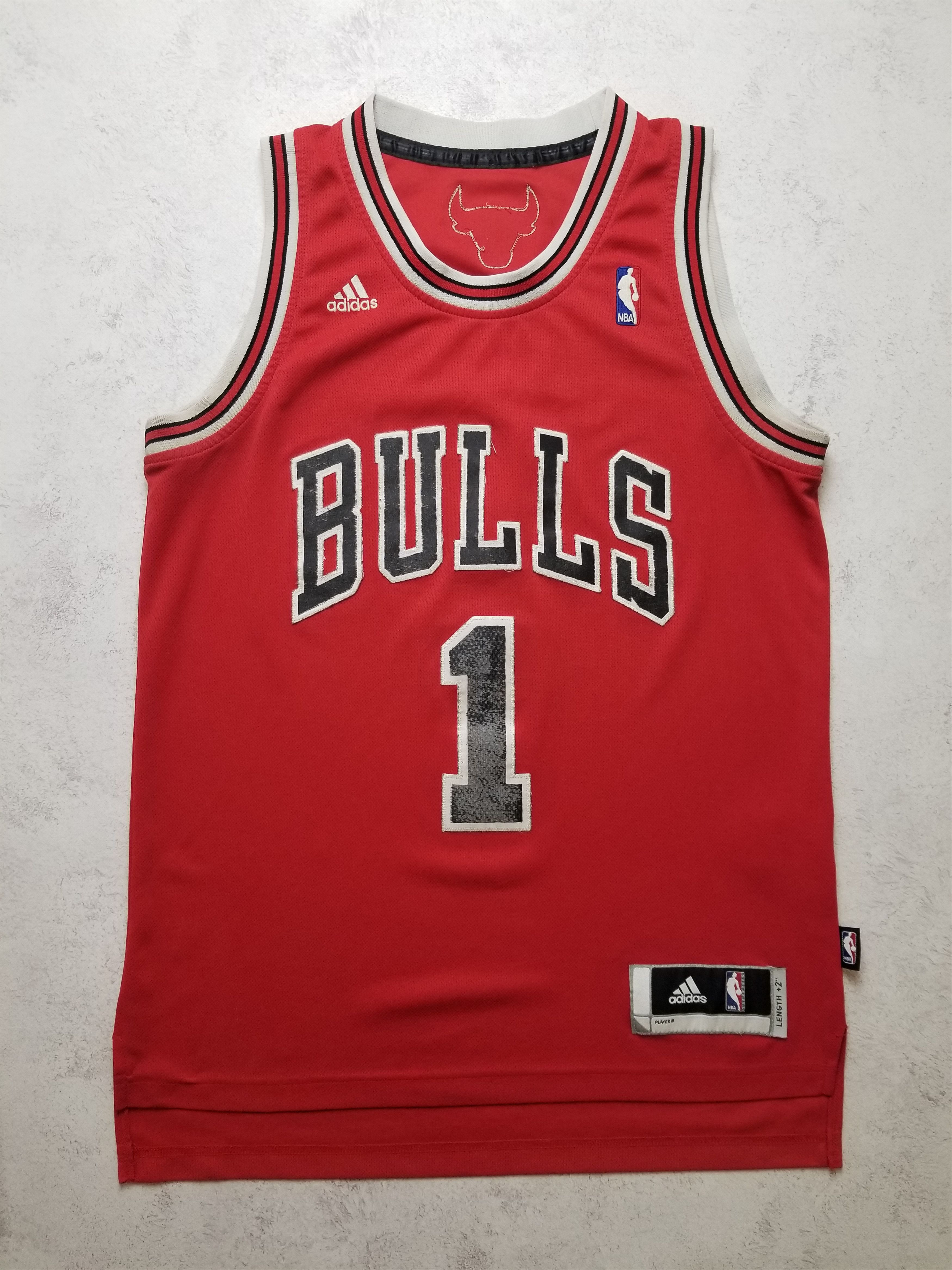 Rose Bulls Maglia Basket Adidas Authentics Derrick Rose Chicago