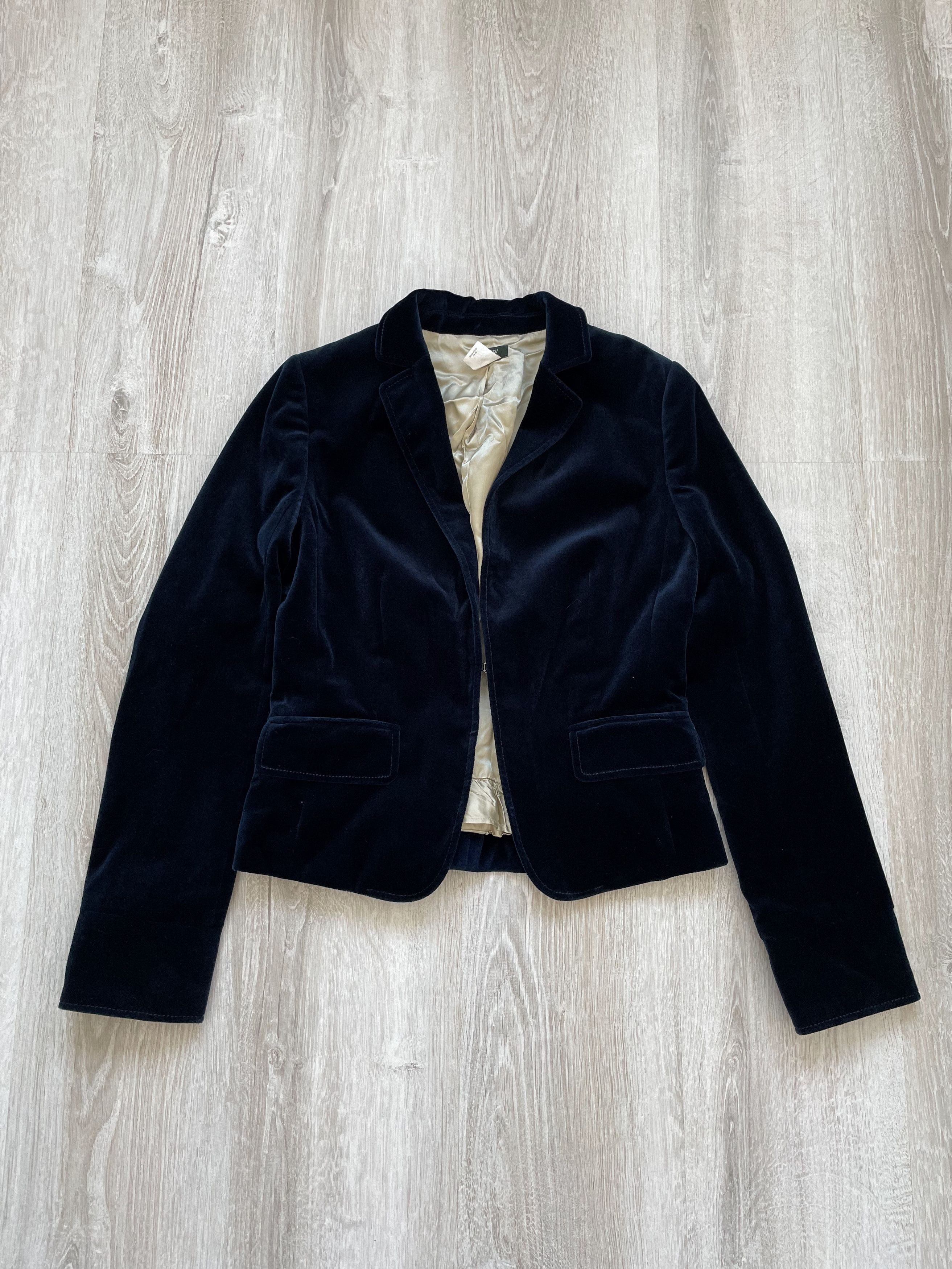 J.Crew Vintage Y2K J.Crew Velour Blazer Jacket Size M / US 6-8 / IT 42-44 - 1 Thumbnail
