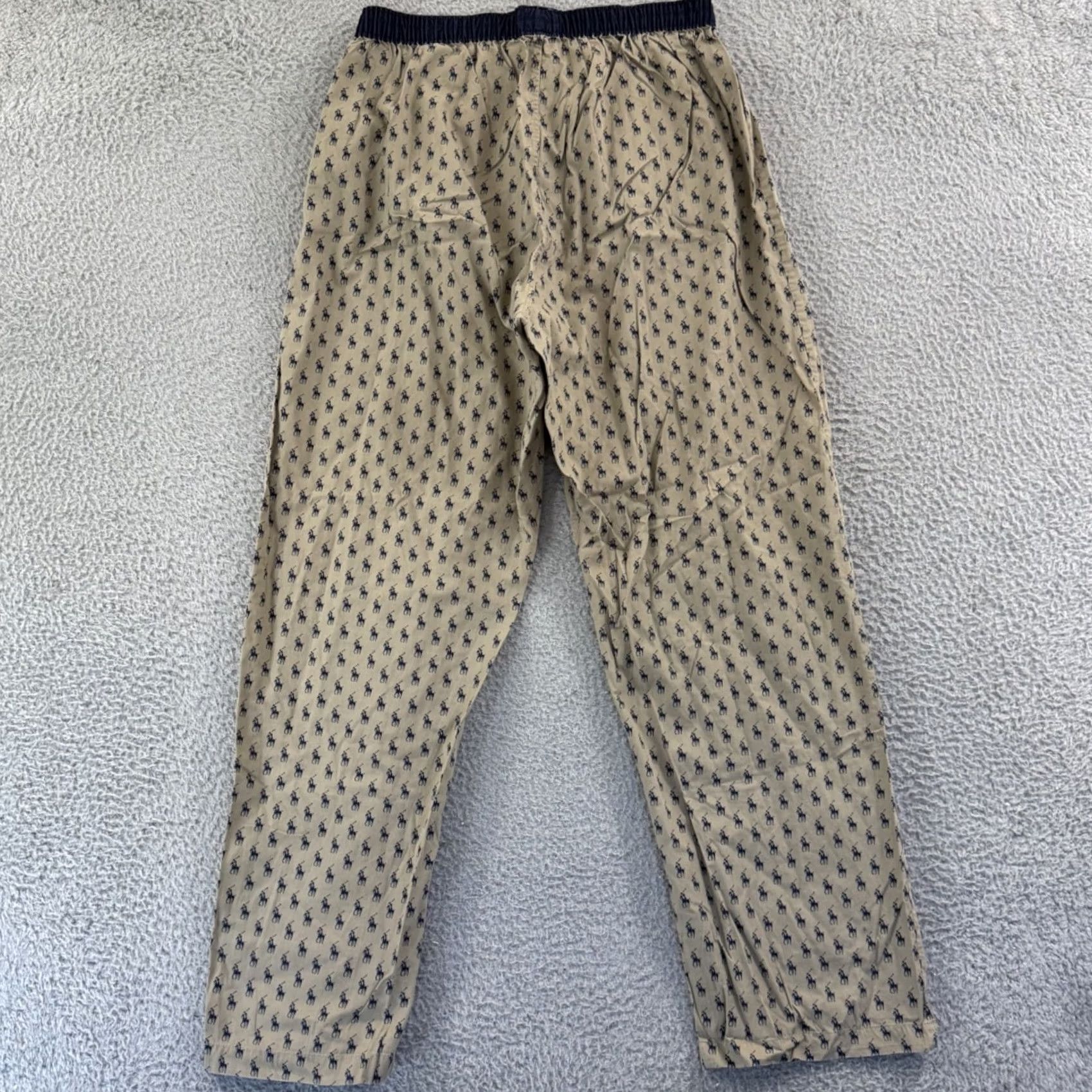 Polo Ralph Lauren Polo Ralph Lauren Sleepwear Pants Men Medium Loose Lounge Pony Logo Print Preppy Lounge Pants Size US M / EU 48-50 / 2 - 5 Thumbnail