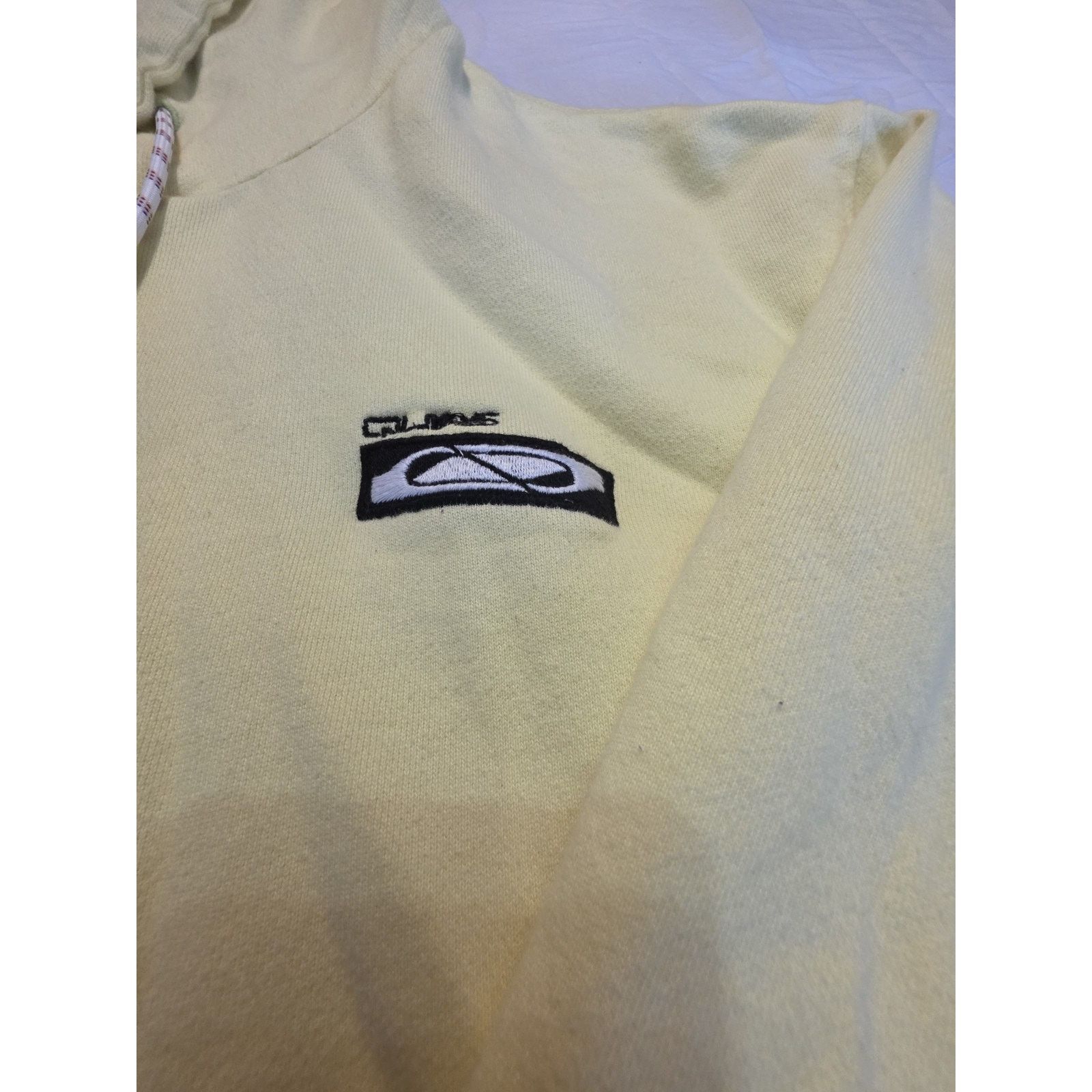 Quiksilver Quicksilver Men's Size Xl Pale Yellow Hoodie Size US XL / EU 56 / 4 - 4 Thumbnail