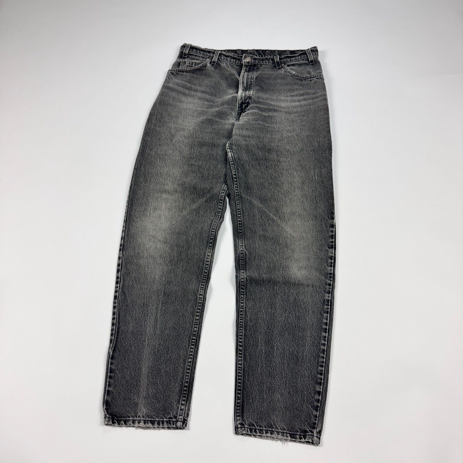 Levi's Vtg Levi's 550 Orange Tab USA Faded Black Jeans 36 Size US 36 / EU 52 - 23 Thumbnail