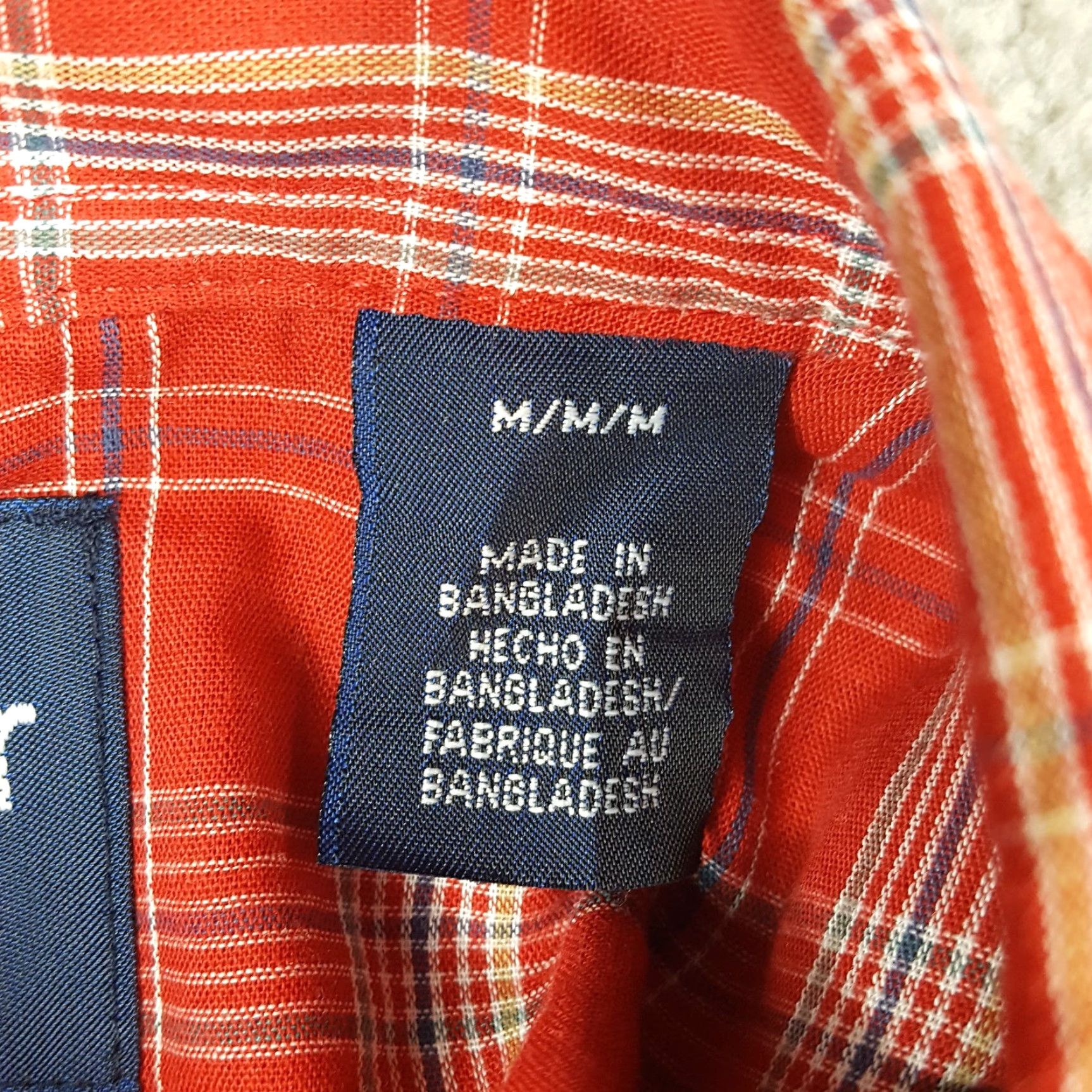 Wrangler VINTAGE Wrangler Shirt Mens M Red Plaid Pearl Snap Button-Up Cowboy Western Workwear Casual 90s Size US M / EU 48-50 / 2 - 6 Thumbnail