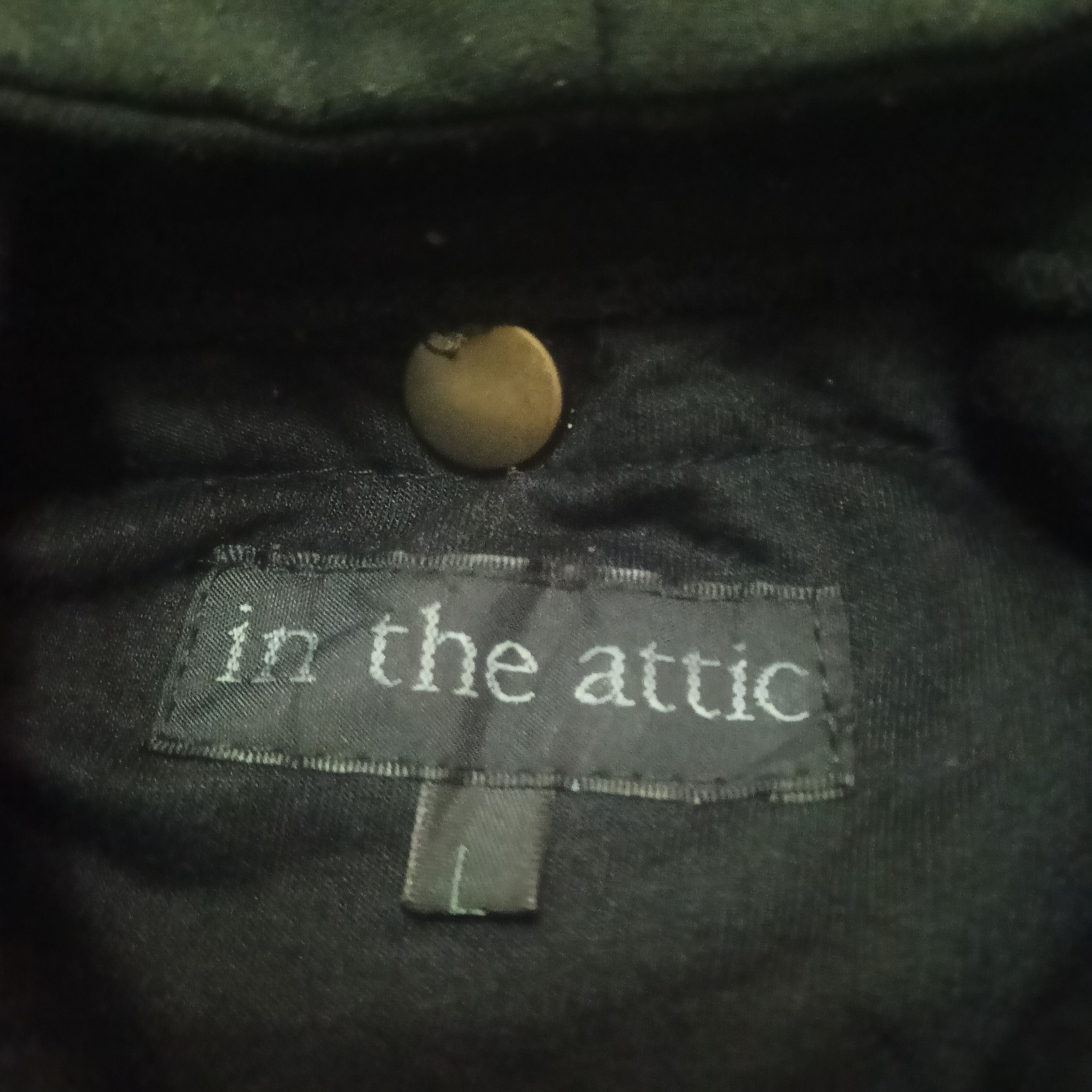 In The Attic 🔥Rare in the attic Double Layer Shirt Hood Goth Punk Size US M / EU 48-50 / 2 - 11 Thumbnail