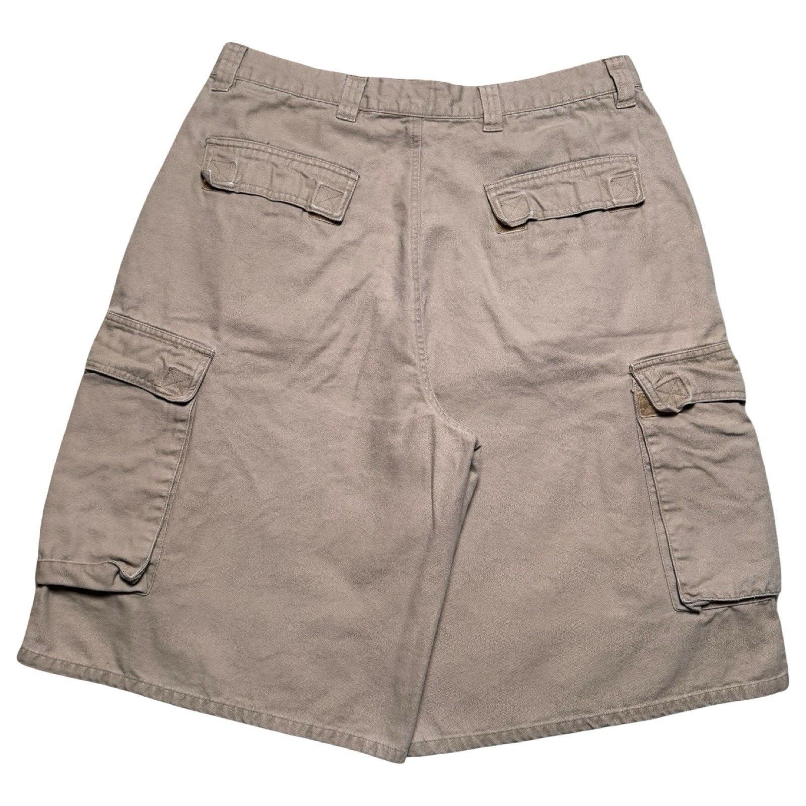 Arizona Jean Co. Vintage Y2K Arizona Baggy Utility Cargo Shoets Beige 36 Size US 36 / EU 52 - 7 Thumbnail