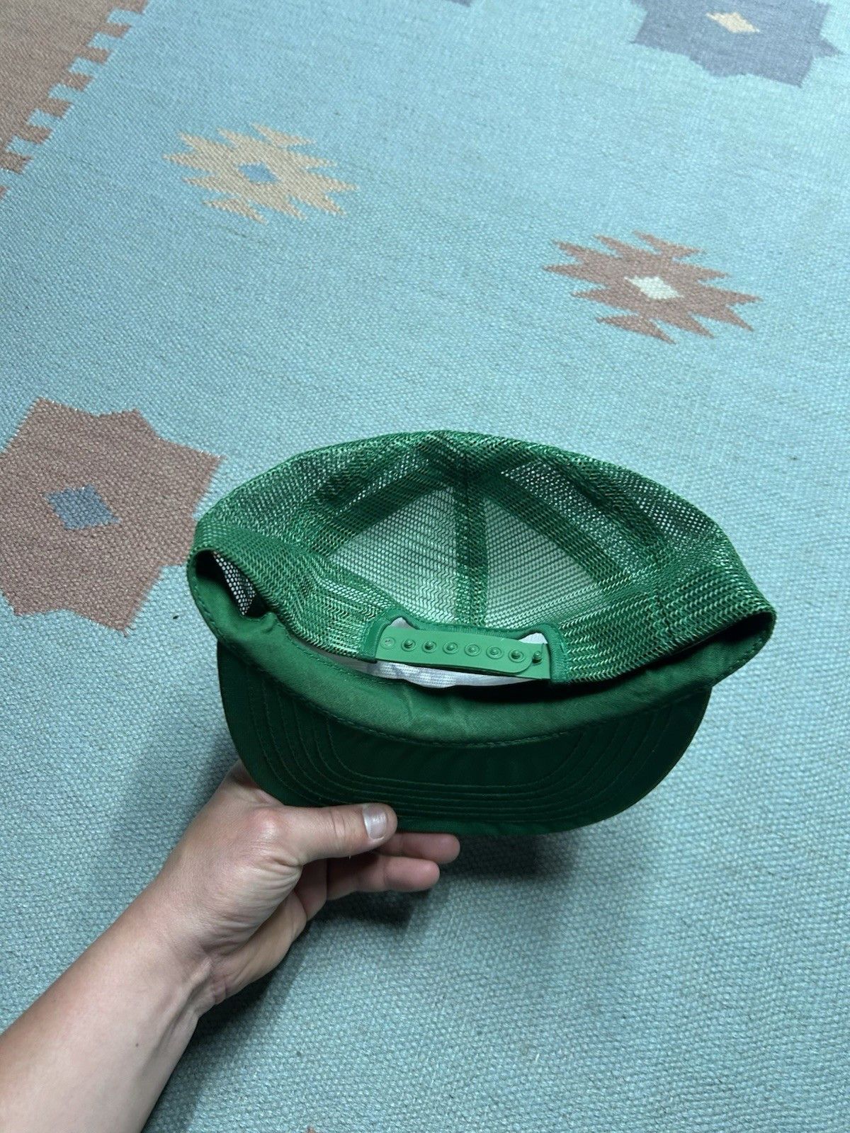 Vintage Vtg trucker hat Ag Expo MSU Michigan state university farm Size ONE SIZE - 4 Thumbnail