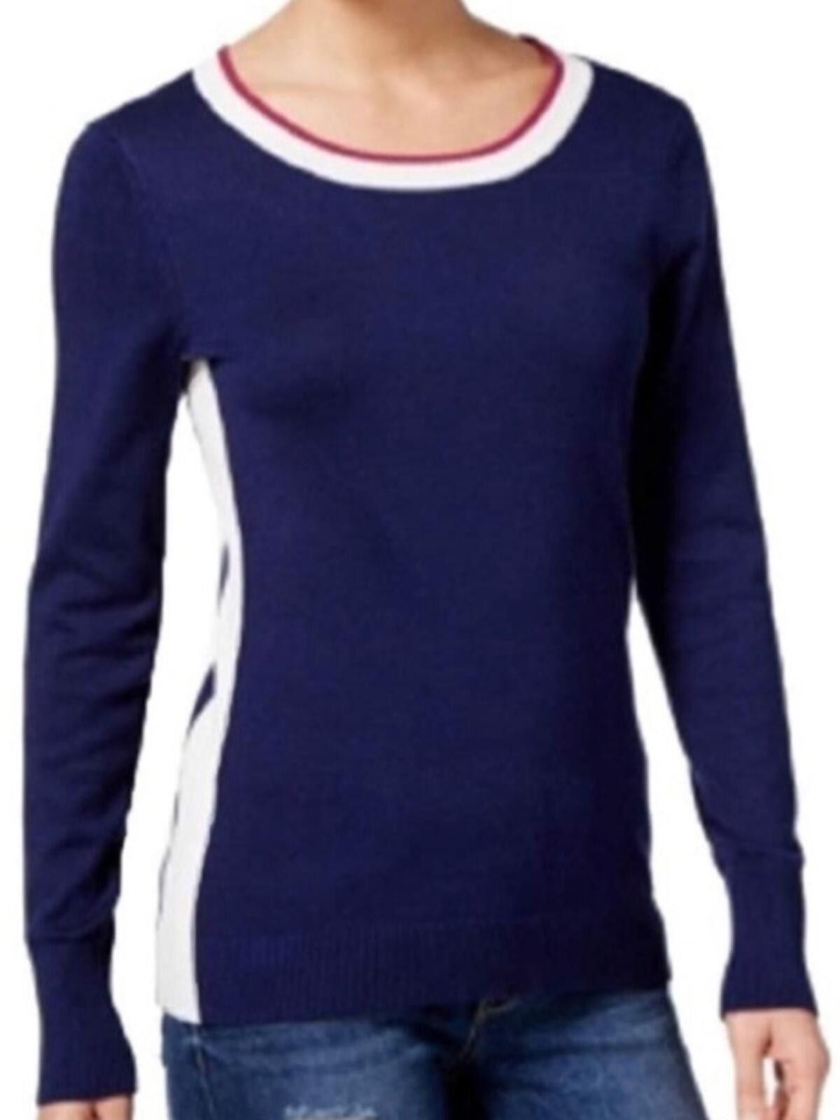 Other Hippie Rose / Side Stripe Knit Sweater / Navy Size XL / US 12-14 / IT 48-50 - 1 Thumbnail