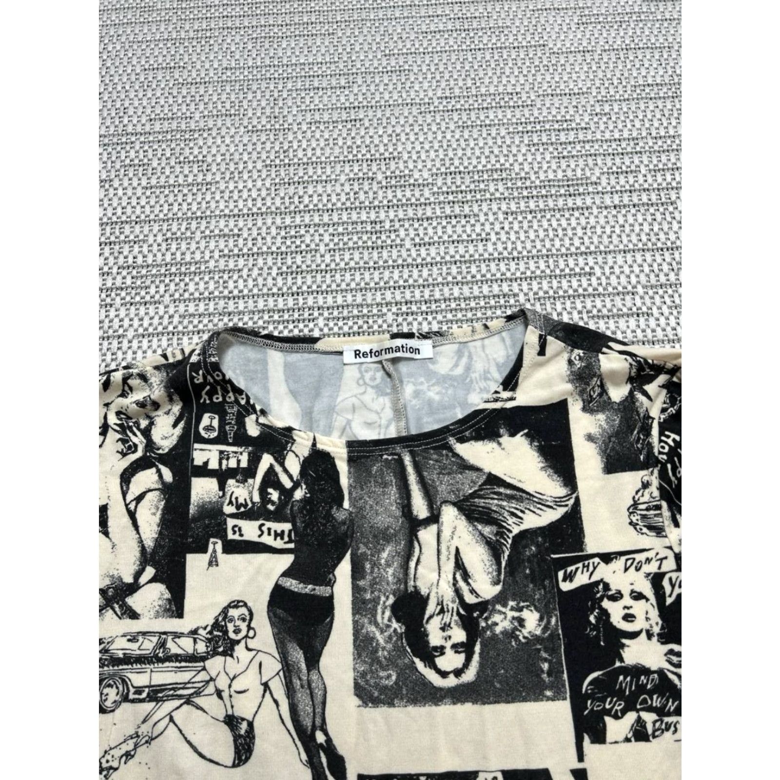 Reformation Reformation Womens Dress Blouson Shirt? Size S / US 4 / IT 40 - 2 Thumbnail