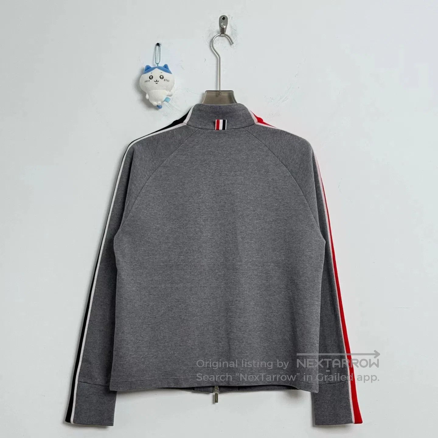 Thom Browne Thom Browne Gray Zip Jacket Size 2. Size US M / EU 48-50 / 2 - 2 Thumbnail