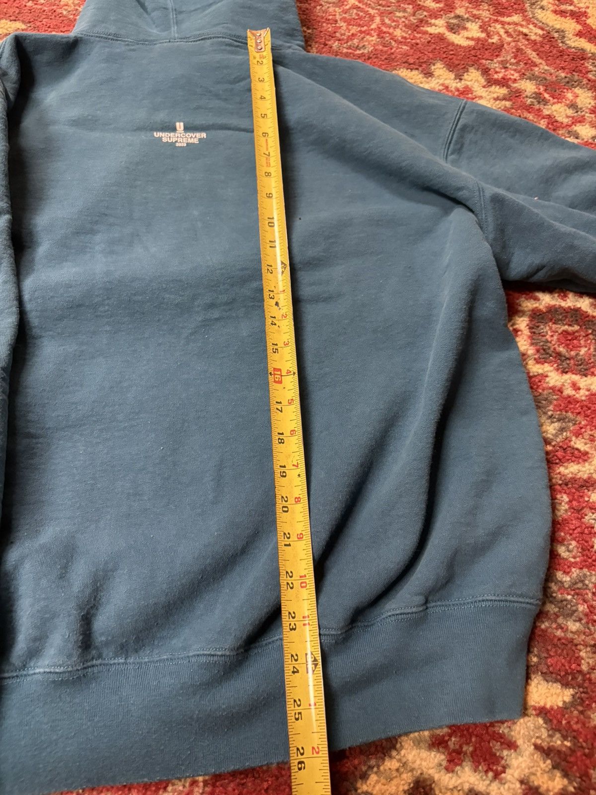 Supreme × Undercover Undercover x Supreme Blue Hoodie Size US XL / EU 56 / 4 - 7 Thumbnail